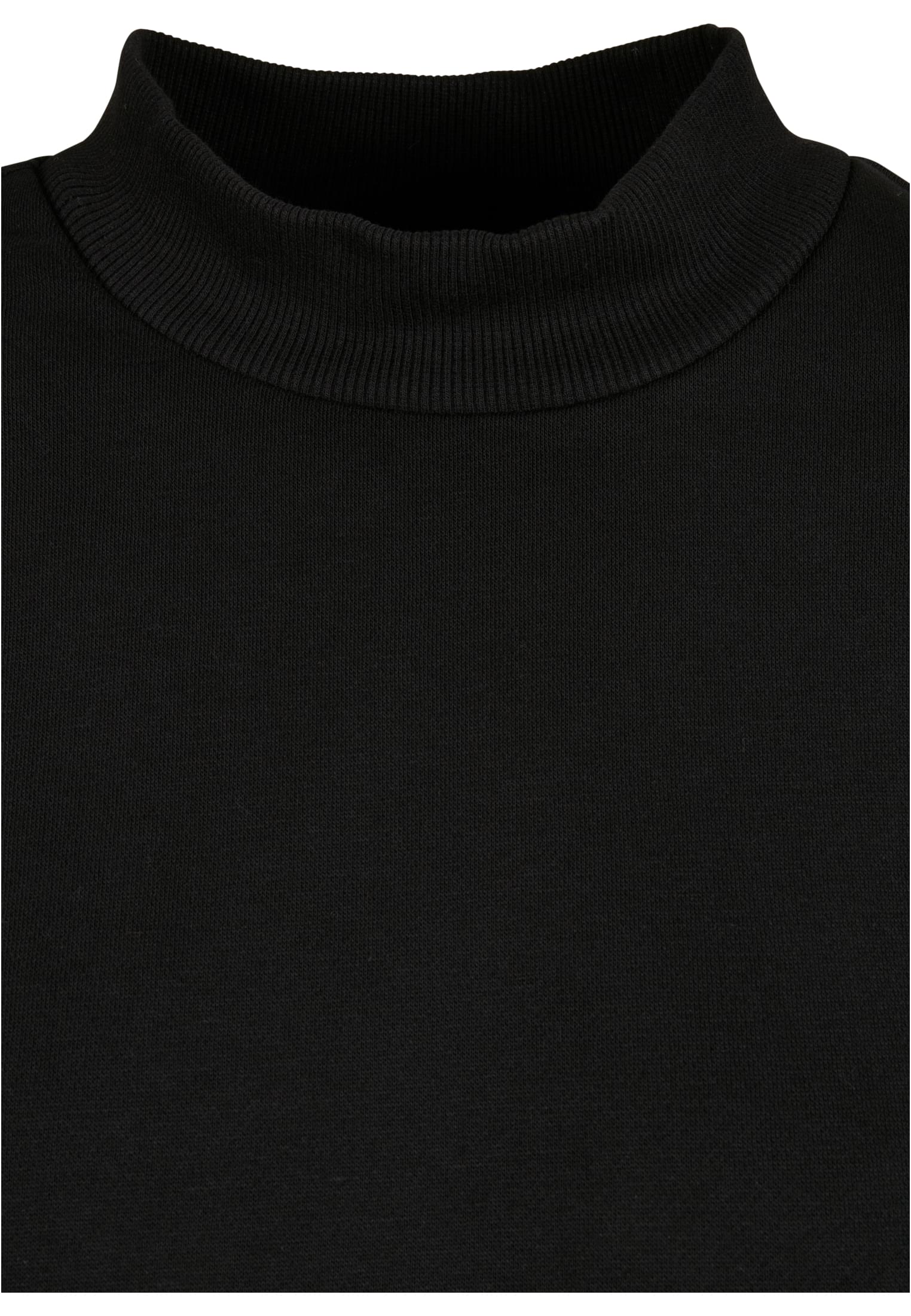 Ladies Cropped Oversized Sweat High Neck Crew black 3XL - variant image 6