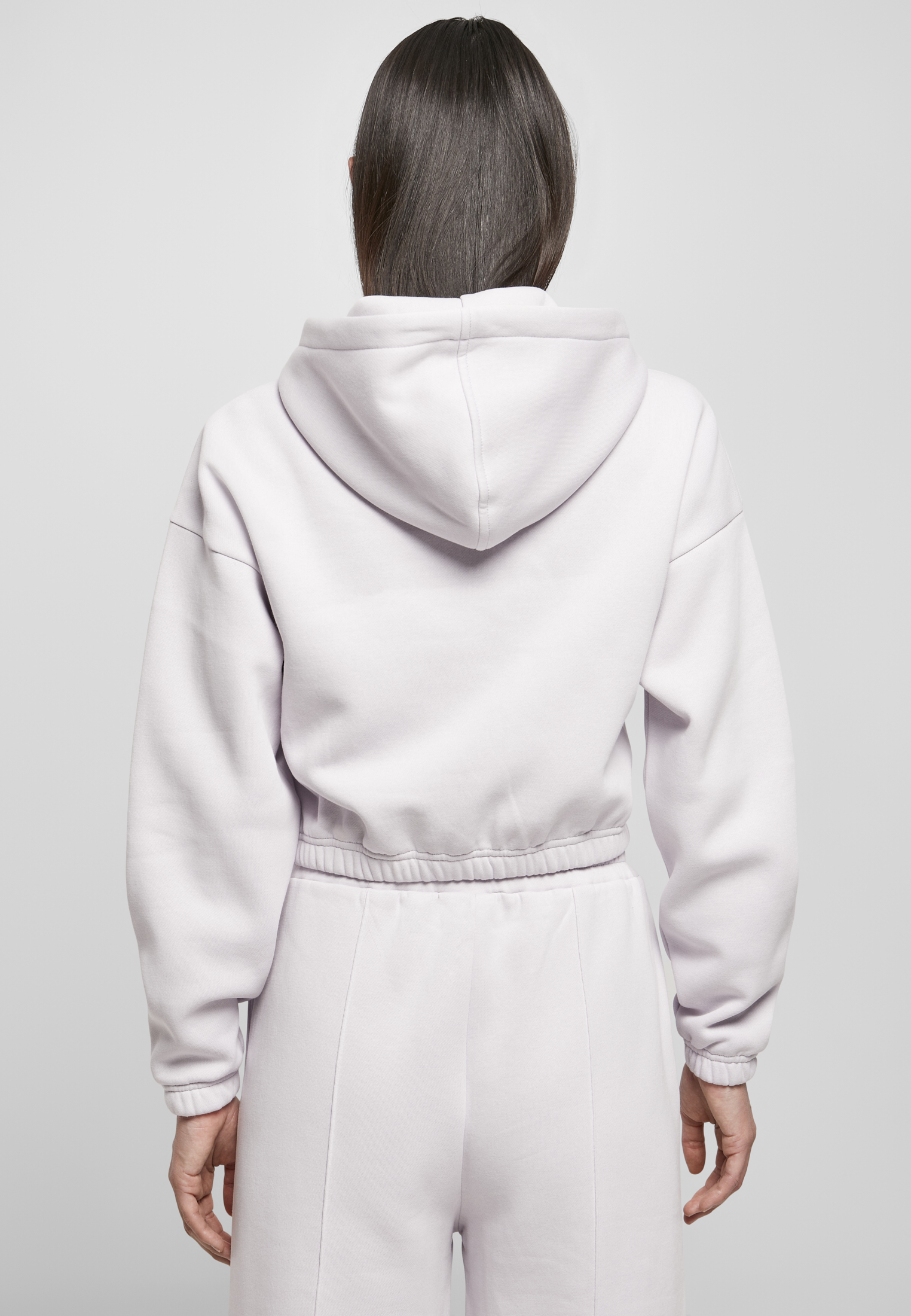 Ladies Short Oversized Sweat Hoody softlilac 3XL - variant image 2