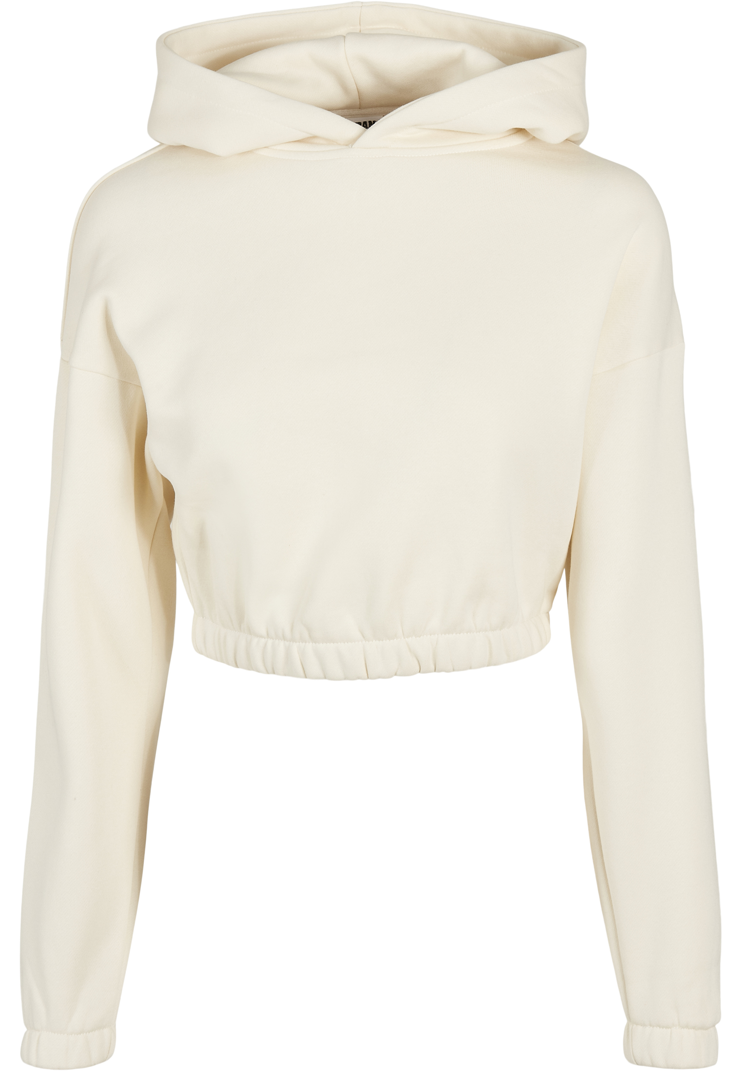 Ladies Short Oversized Sweat Hoody whitesand 3XL - variant image 4