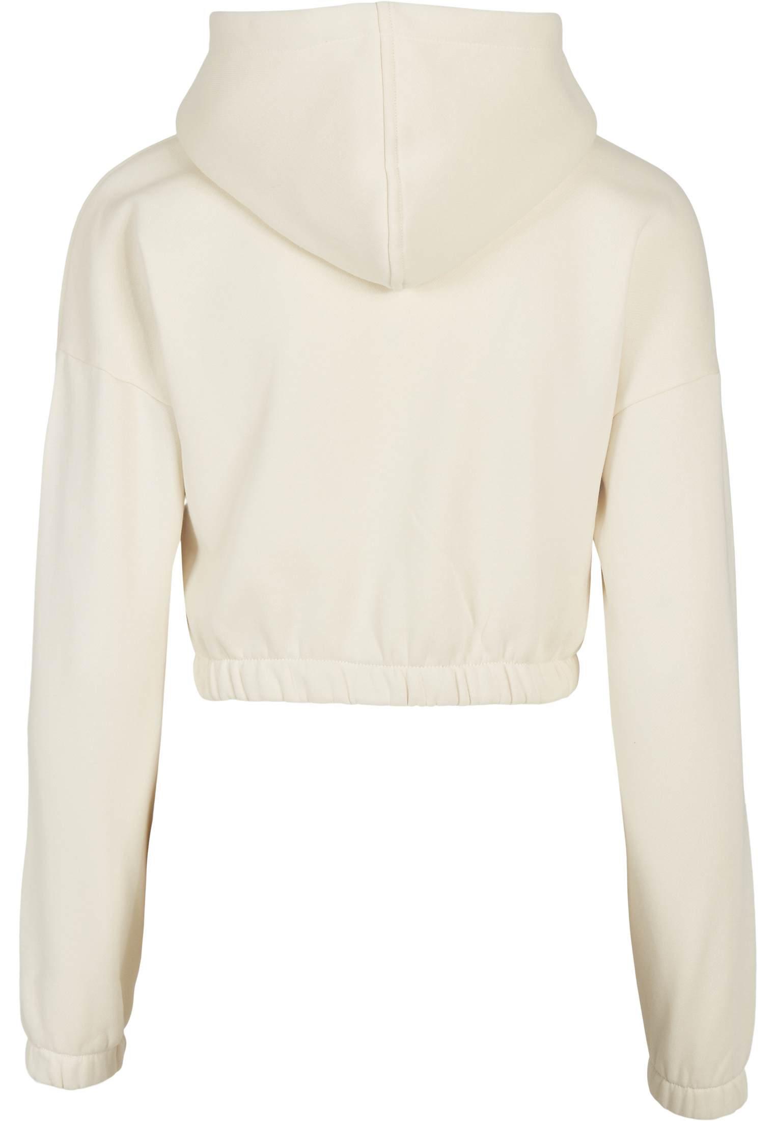 Ladies Short Oversized Sweat Hoody whitesand 3XL - variant image 5