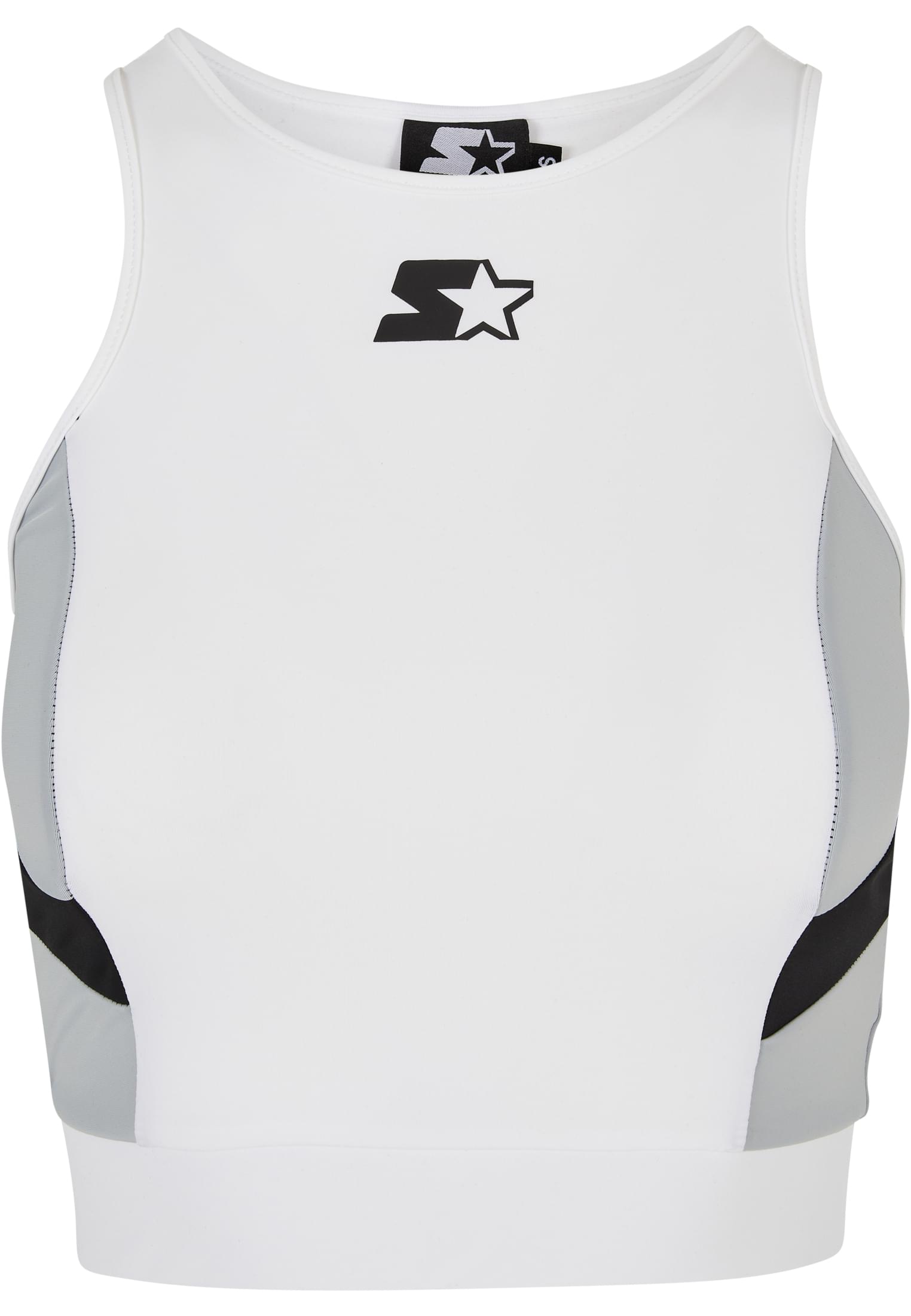 Ladies Starter Sports Cropped Top white/black L - variant image 5