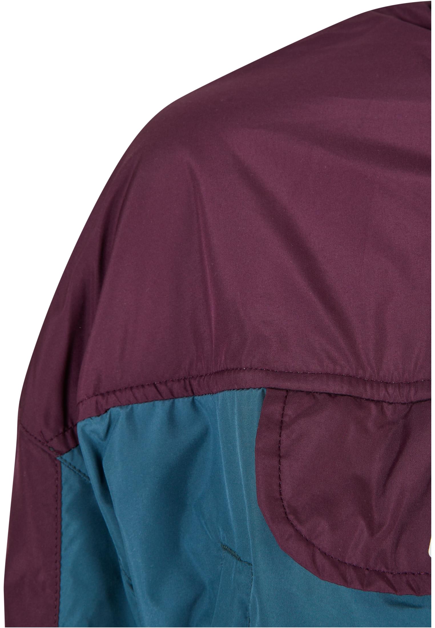 Ladies Starter Colorblock Pull Over Jacket darkviolet/teal L - variant image 3