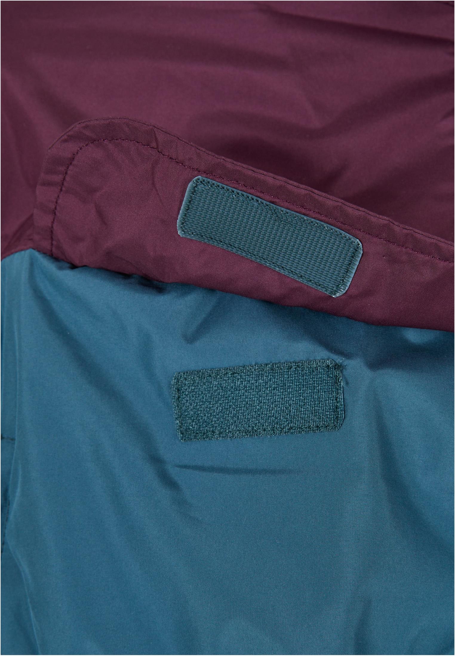 Ladies Starter Colorblock Pull Over Jacket darkviolet/teal L - variant image 4