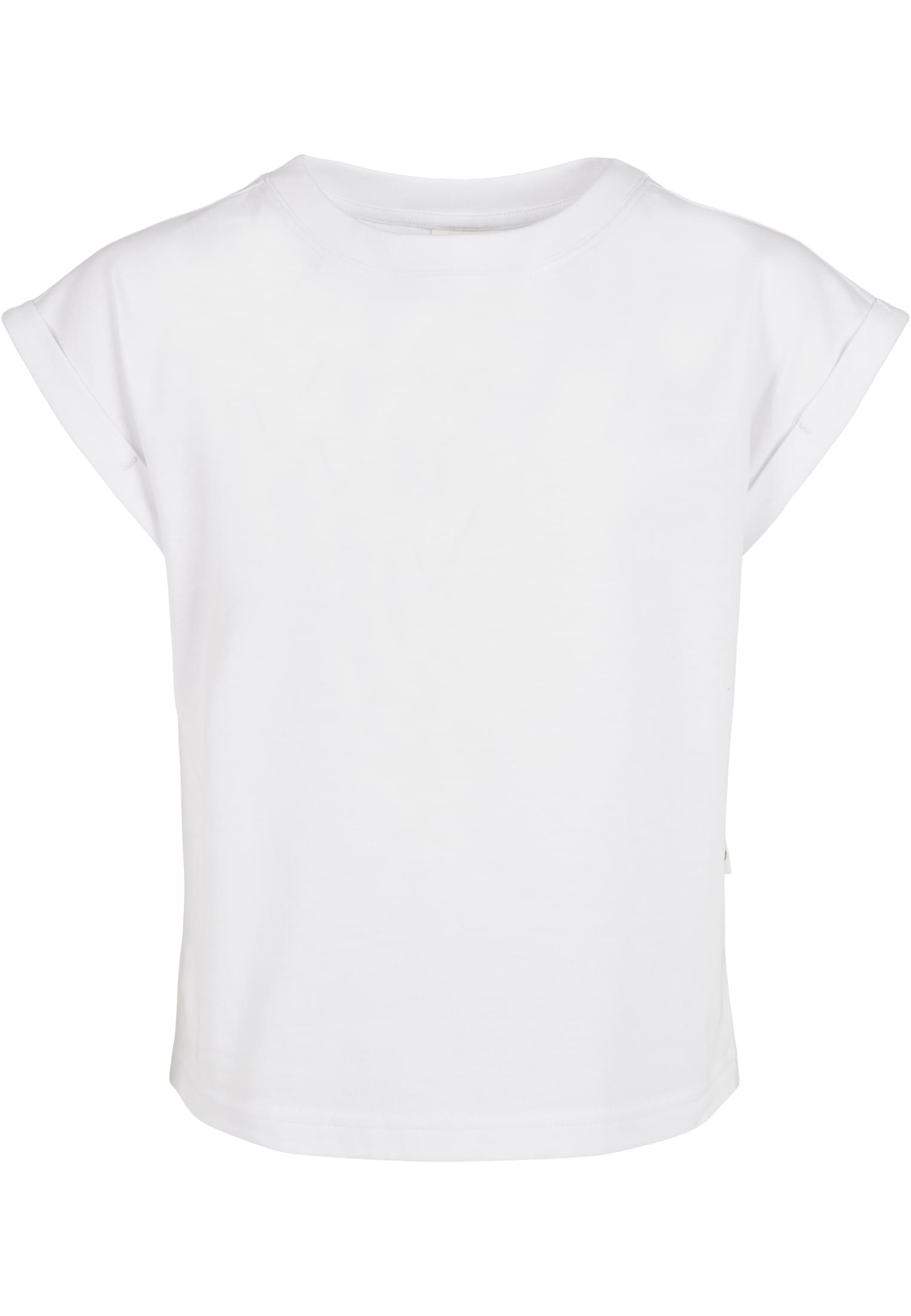Girls Organic Extended Shoulder Tee white 110/116 - alternate variant 3