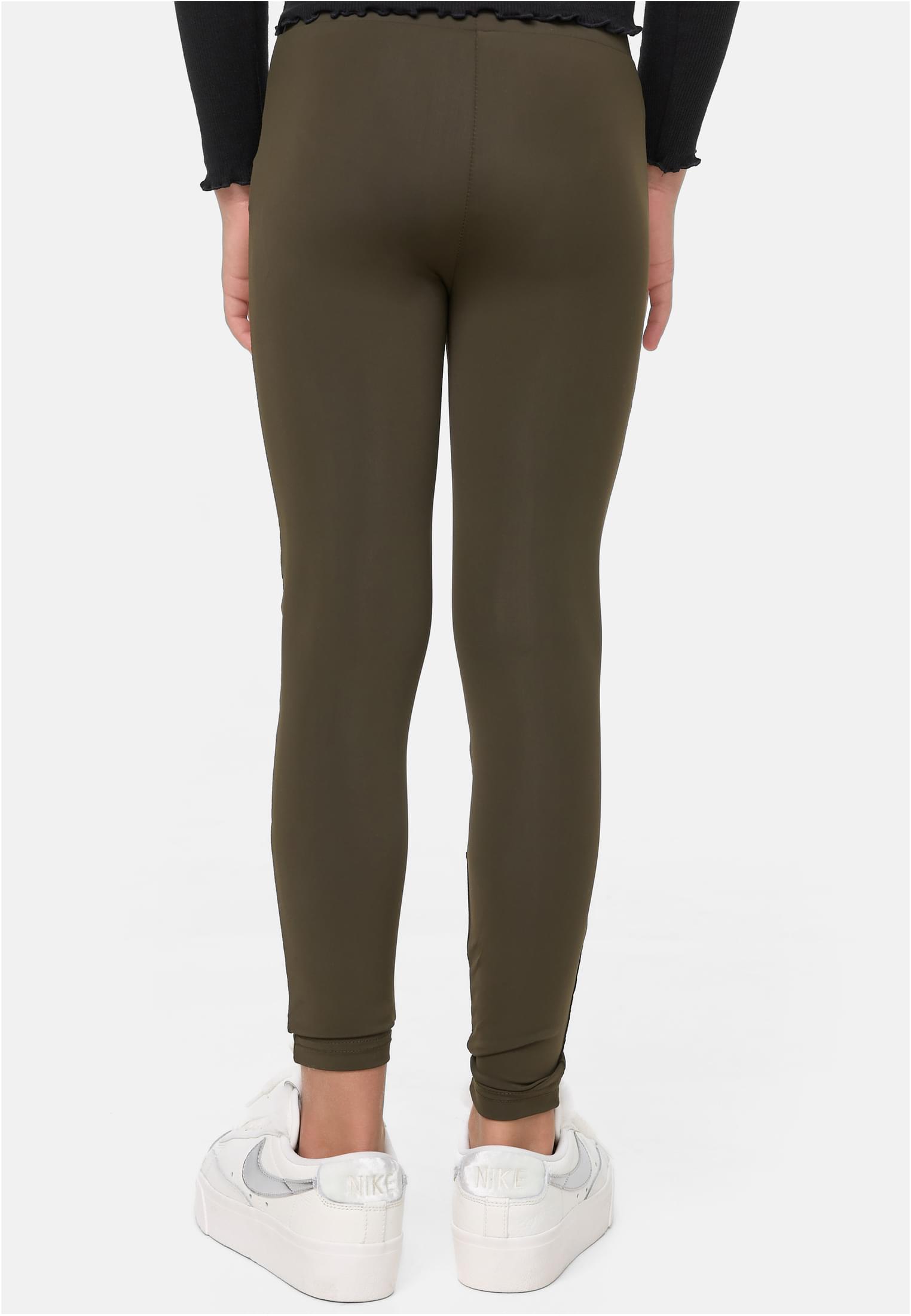 Mädchen Tech Mesh Leggings dunkeloliv 110/116
 - variant image 2