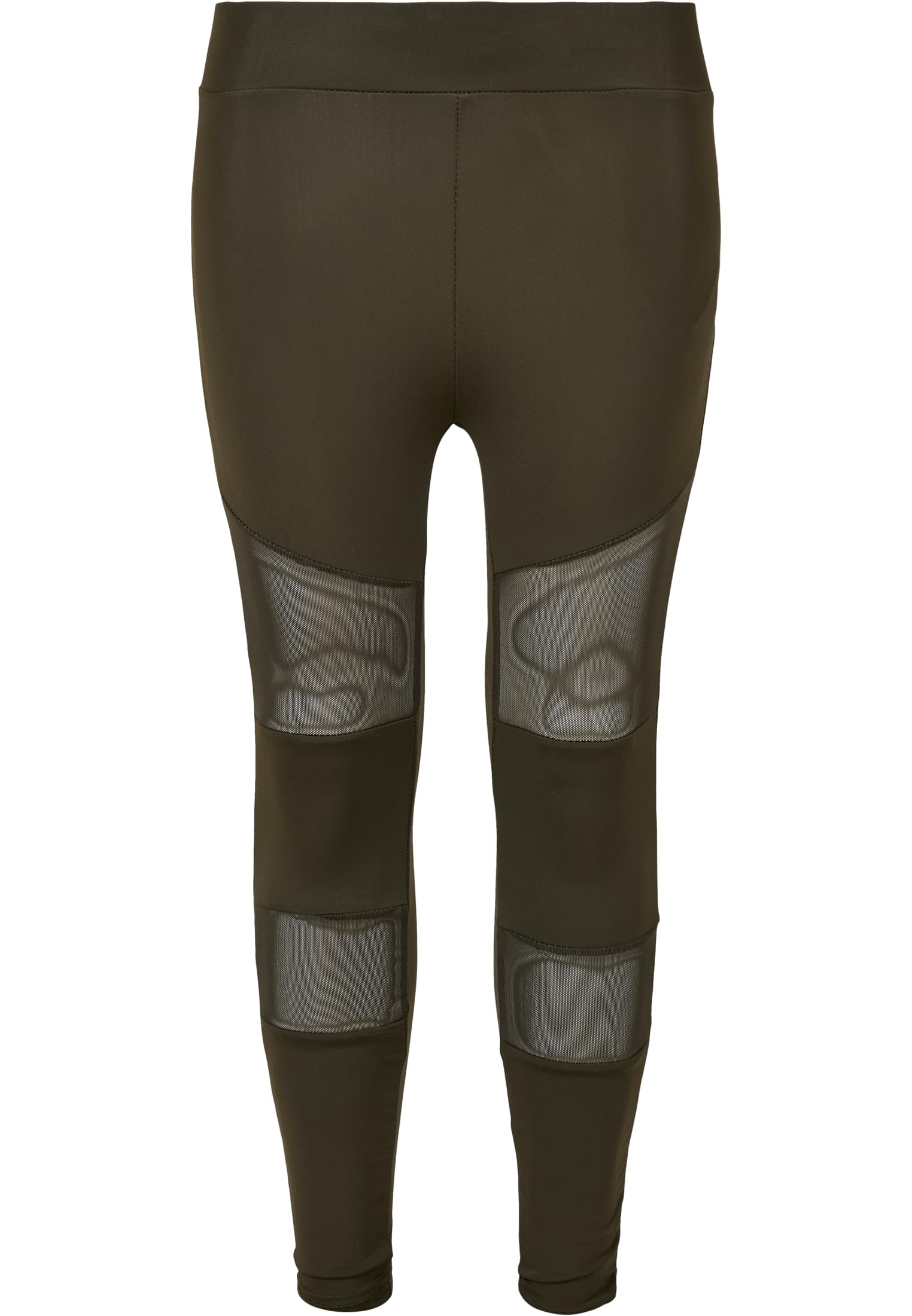 Mädchen Tech Mesh Leggings dunkeloliv 110/116
 - variant image 5