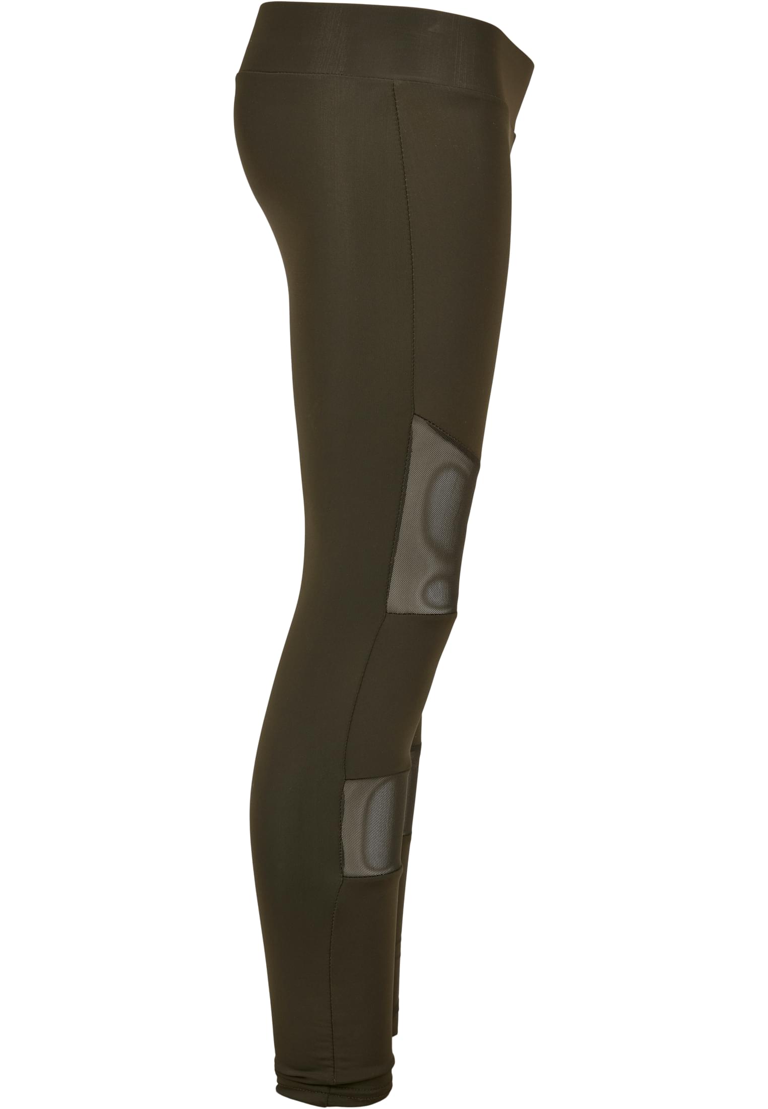 Mädchen Tech Mesh Leggings dunkeloliv 110/116
 - variant image 8