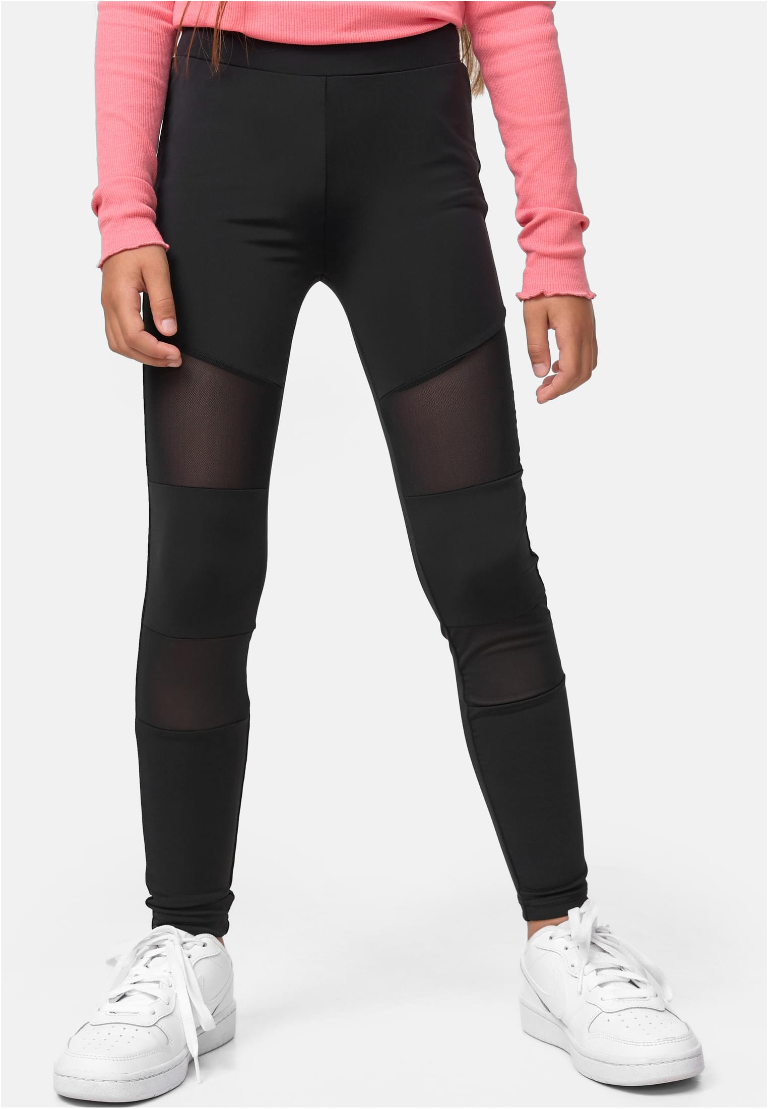 Girls Tech Mesh Leggings black 110/116 - alternate variant 1