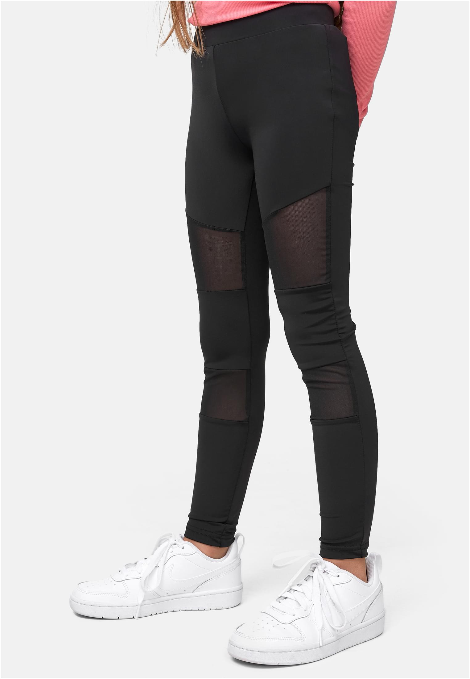 Girls Tech Mesh Leggings black 110/116 - variant image 1