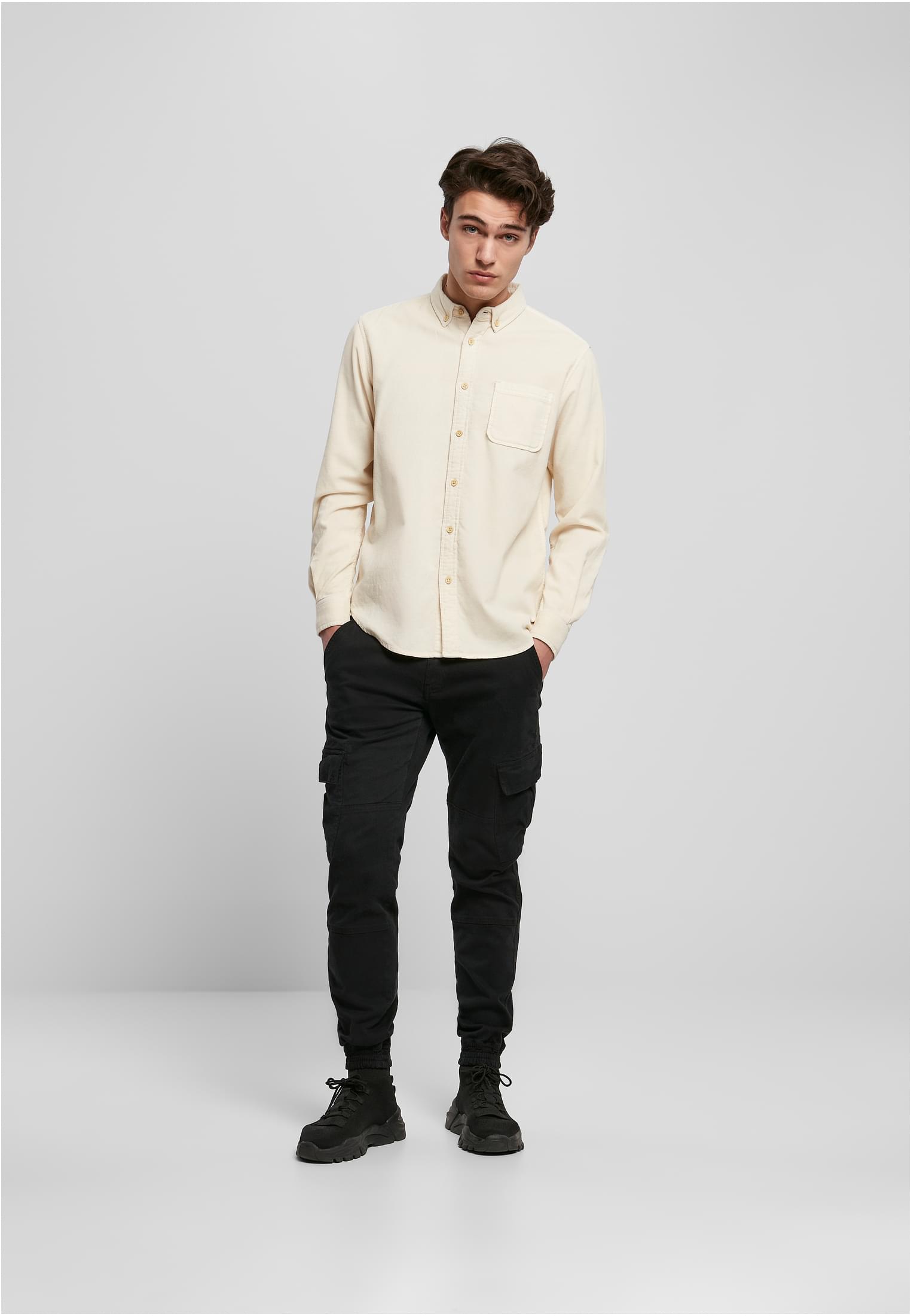 Corduroy Shirt whitesand 3XL - variant image 4