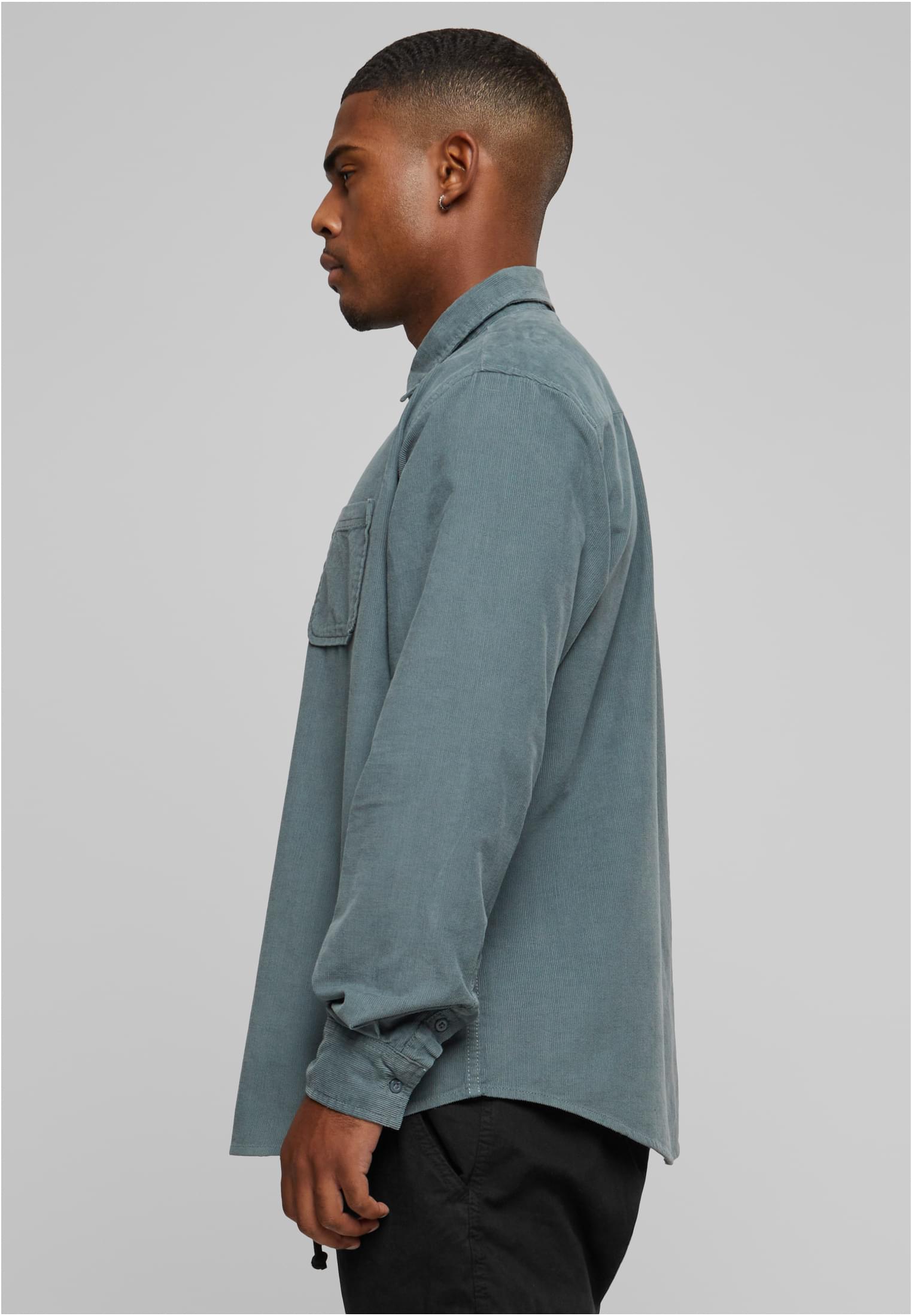 Corduroy Shirt dustyblue 3XL - variant image 1