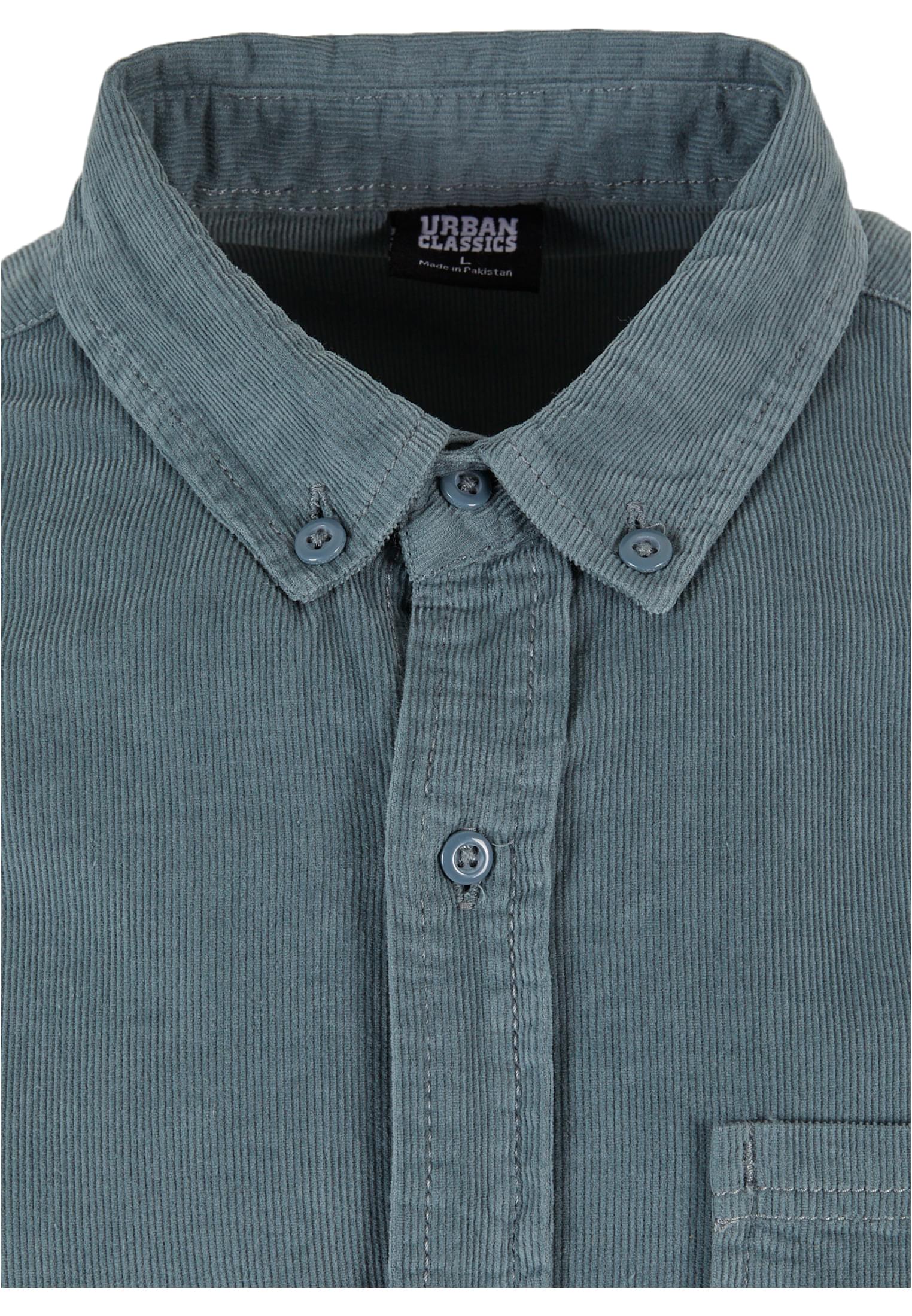 Corduroy Shirt dustyblue 3XL - variant image 7