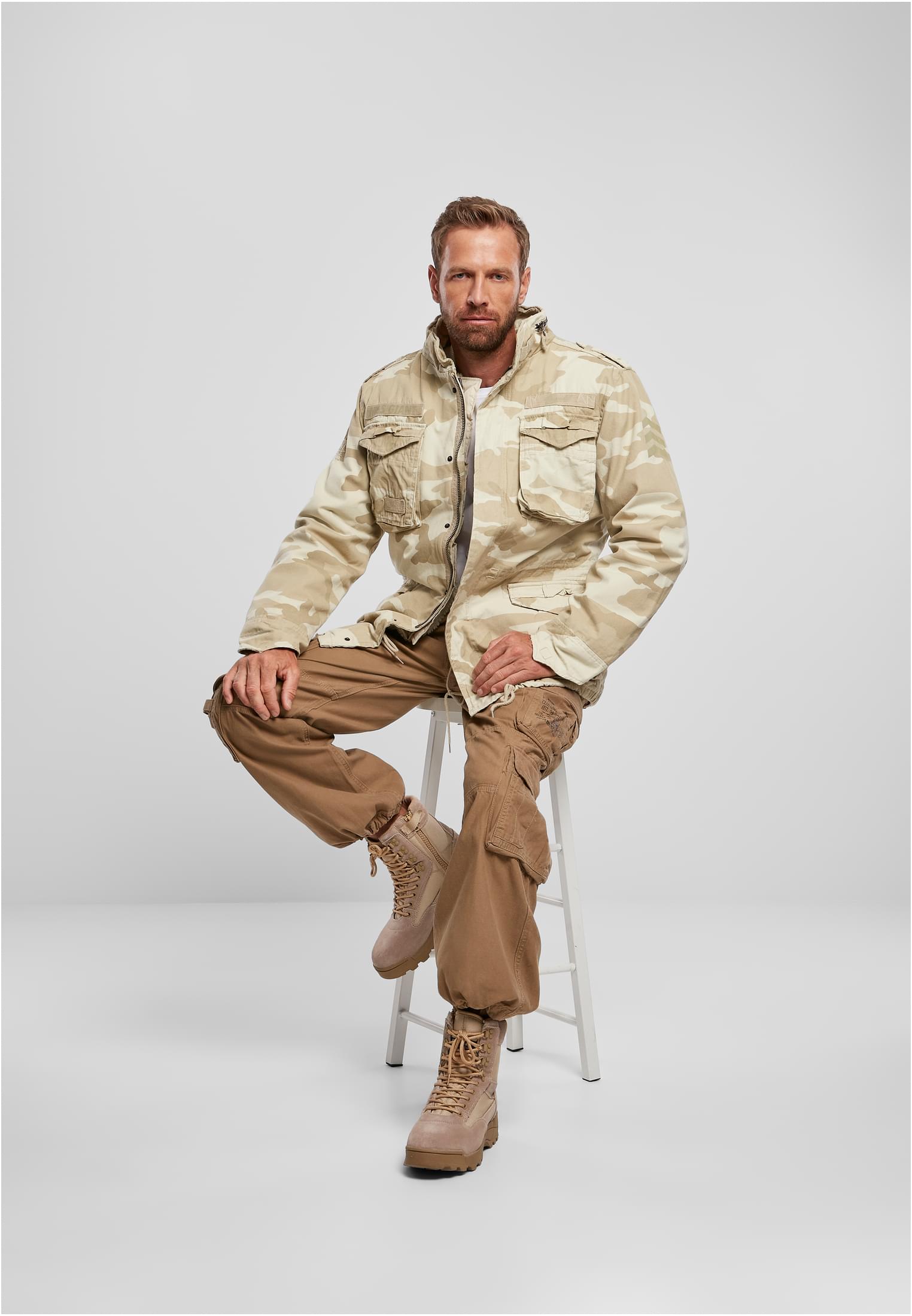 Pantalones de carga vintage beige 3XL
 - variant image 4