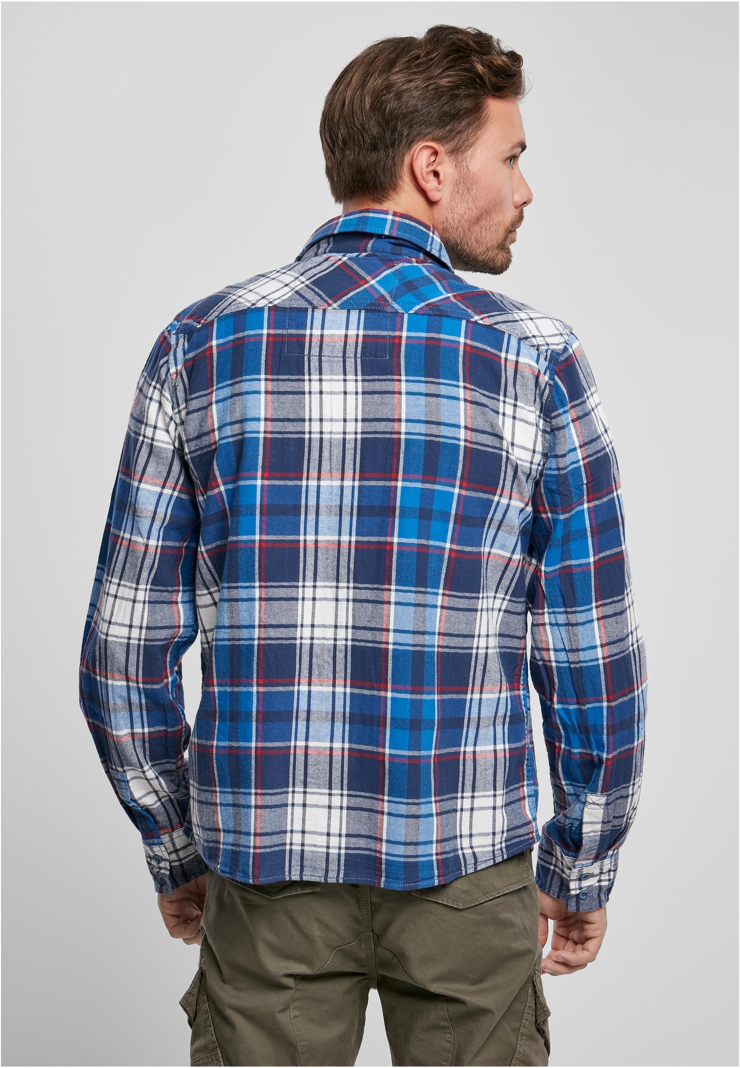 Camisa de verificación azul 3XL
 - variant image 2