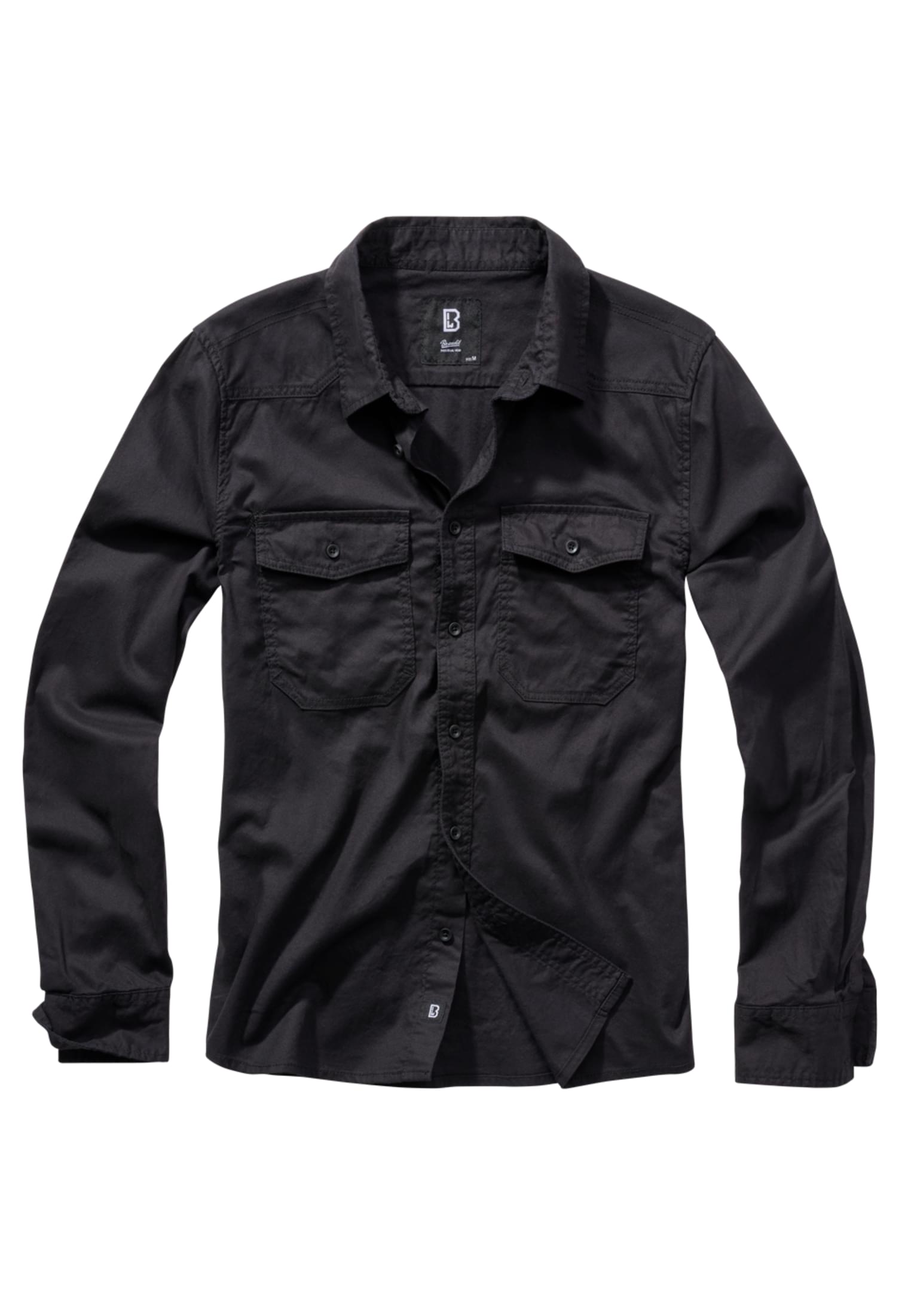 Flanellshirt black 3XL - variant image 7