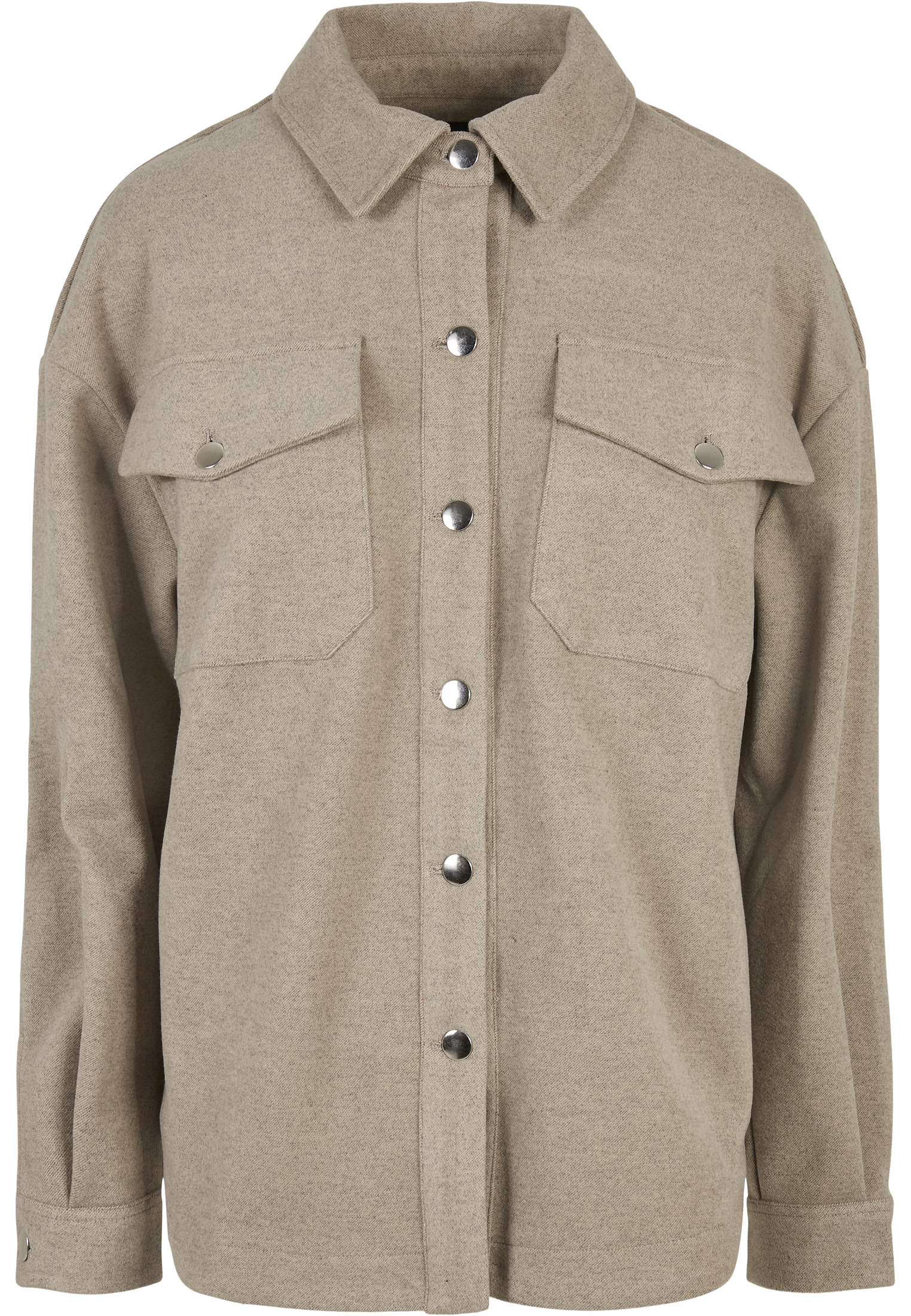 Ladies Classic Overshirt lighttaupe 3XL - variant image 5
