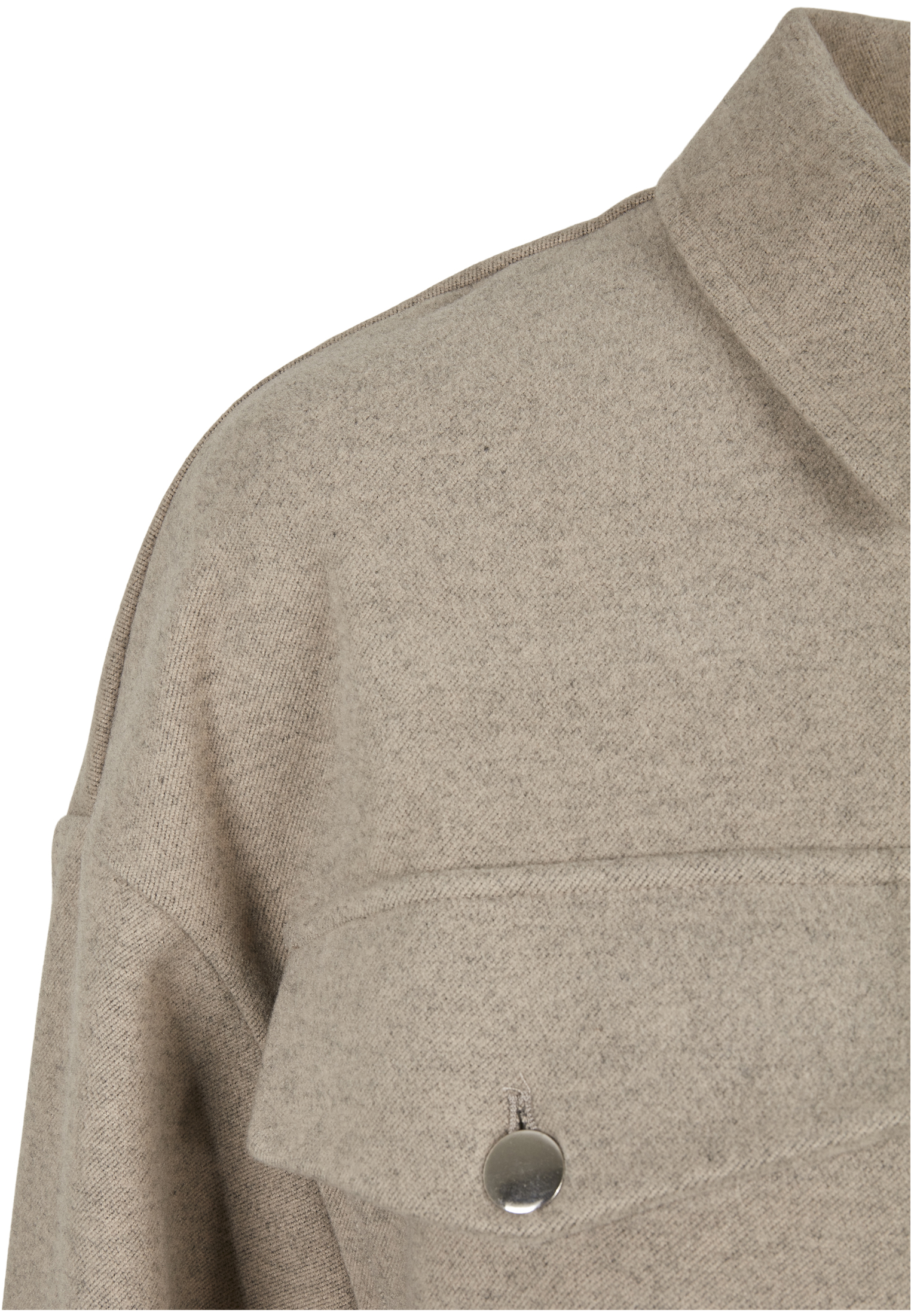 Ladies Classic Overshirt lighttaupe 3XL - variant image 8