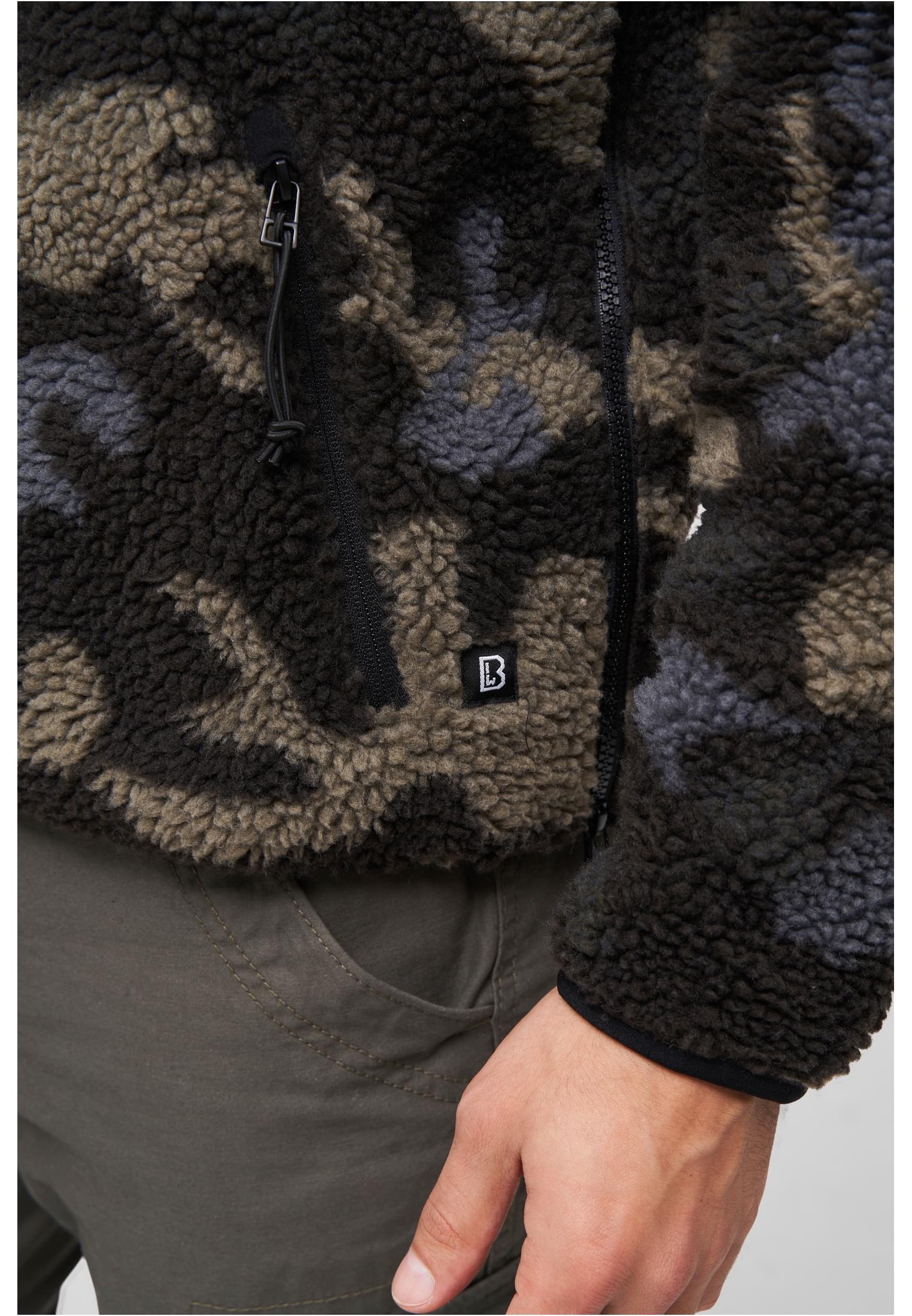 Teddyfleece Worker Pullover camuflaje oscuro 3XL
 - variant image 6