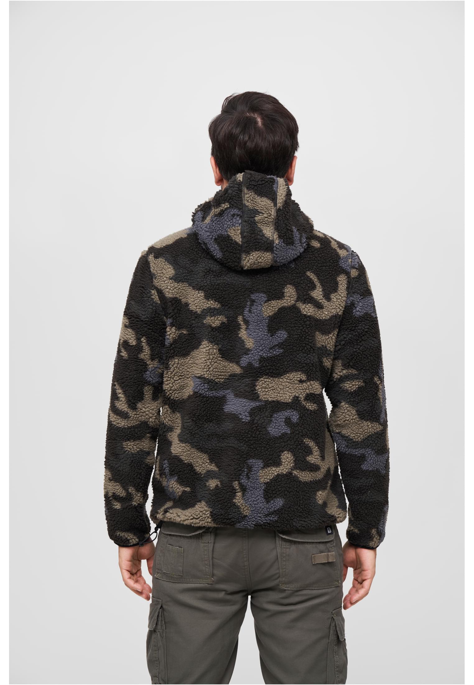 Teddyfleece Worker Pullover camuflaje oscuro 3XL
 - variant image 2