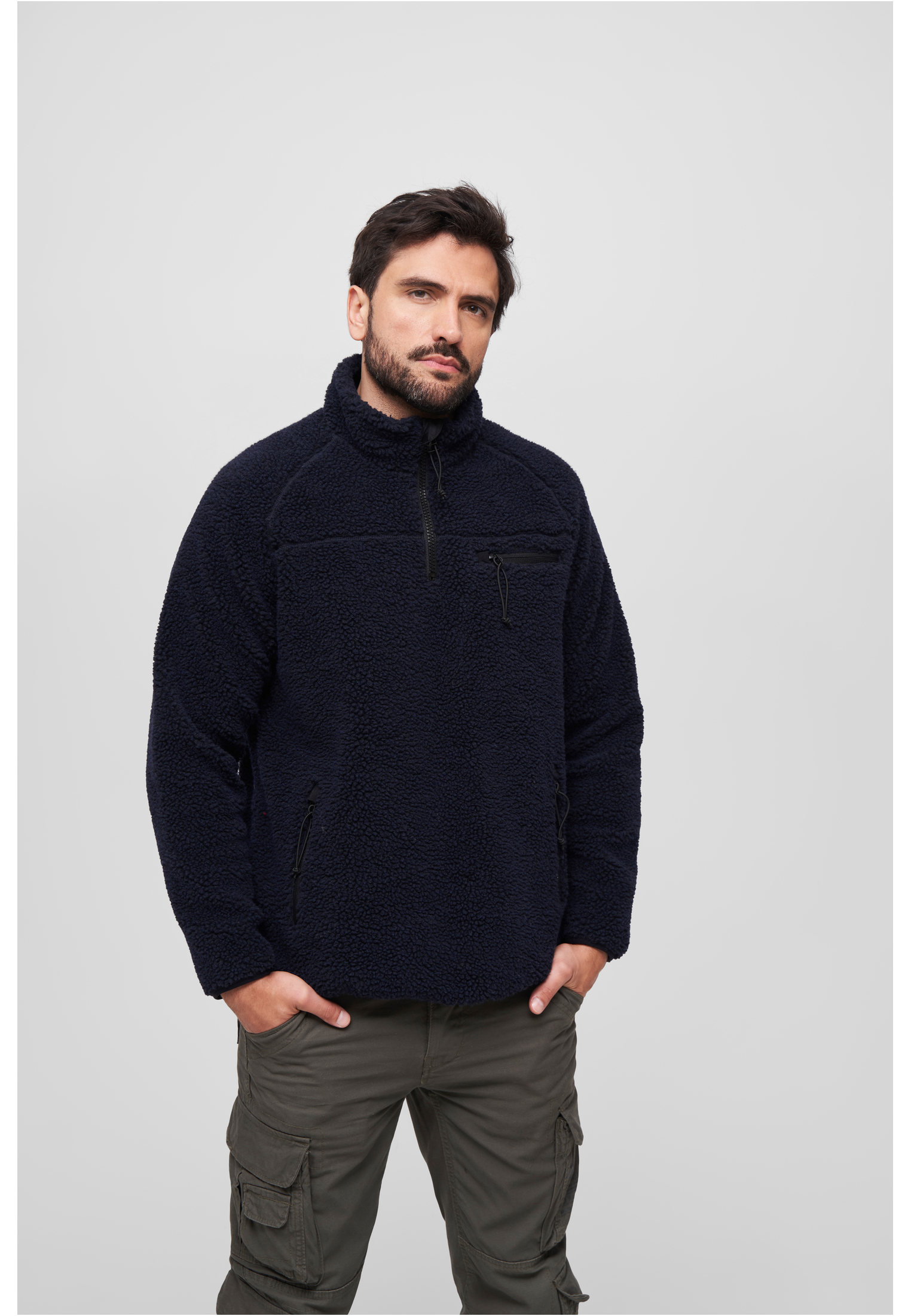 Teddyfleece Troyer azul marino 3XL
 - alternate variant 2
