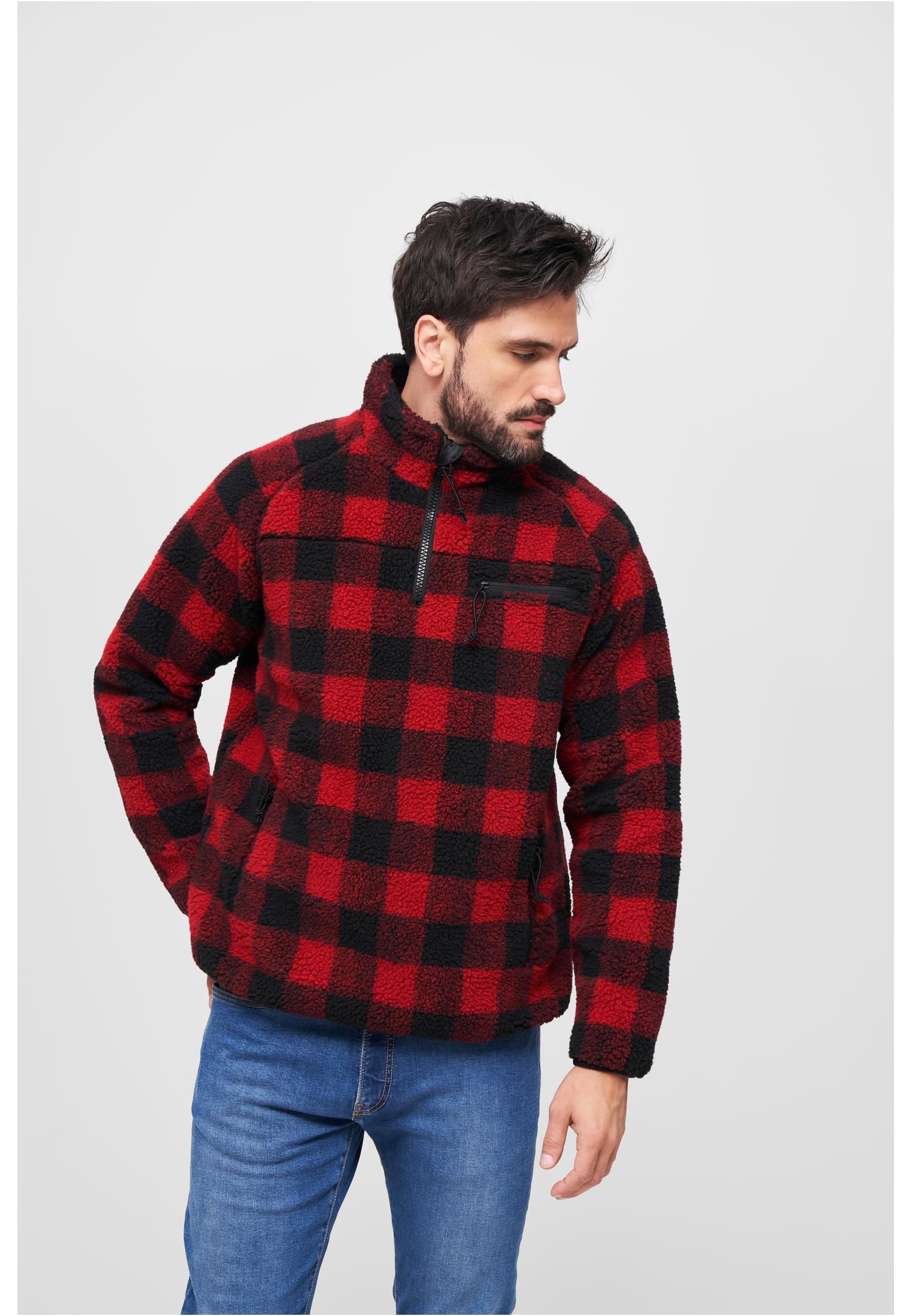 Teddyfleece Troyer rojo/negro 3XL
 - variant image 5