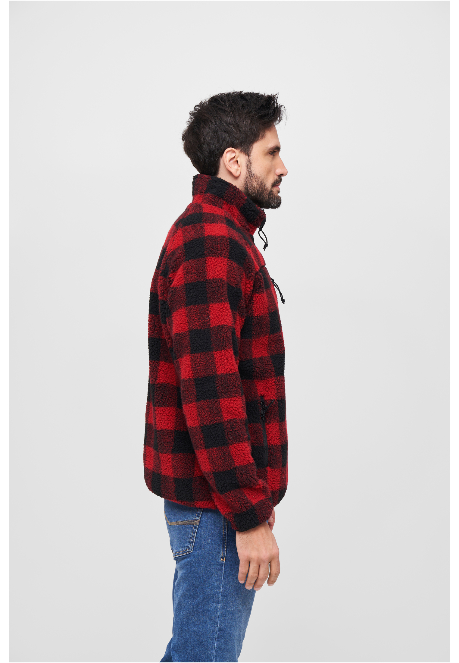 Teddyfleece Troyer rojo/negro 3XL
 - variant image 3