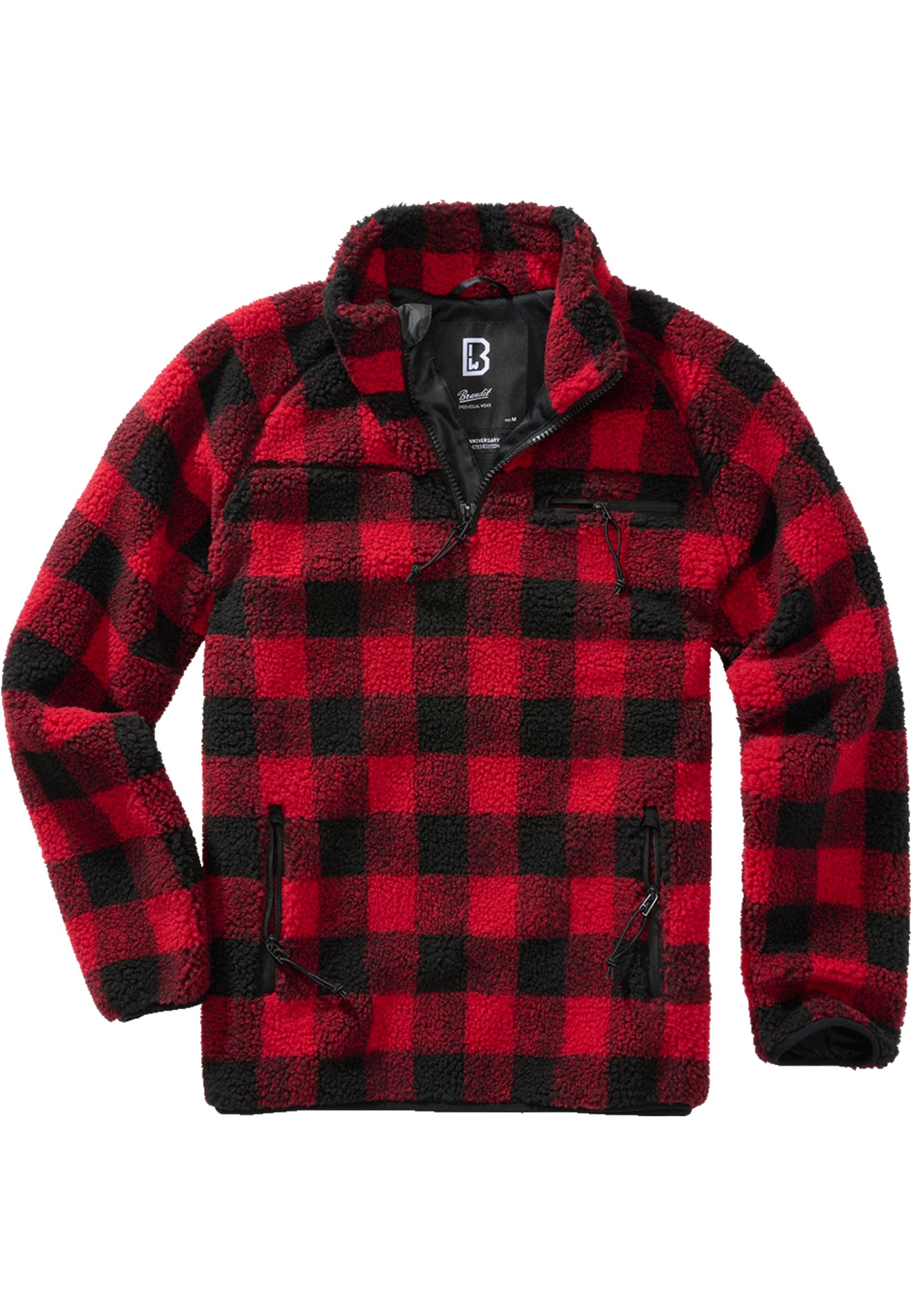 Teddyfleece Troyer rojo/negro 3XL
 - variant image 8