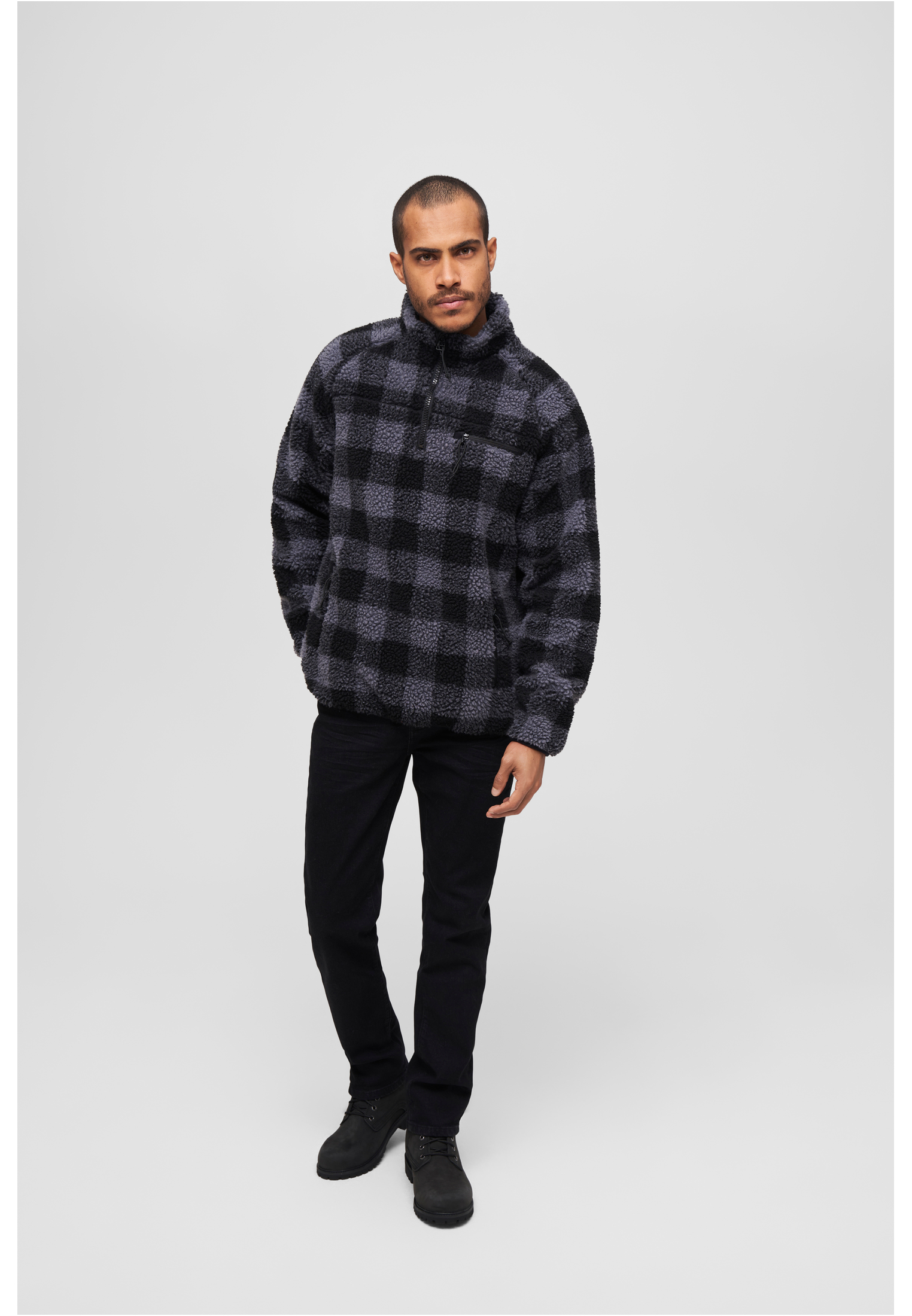 Teddyfleece Troyer negro/gris 3XL
 - variant image 4
