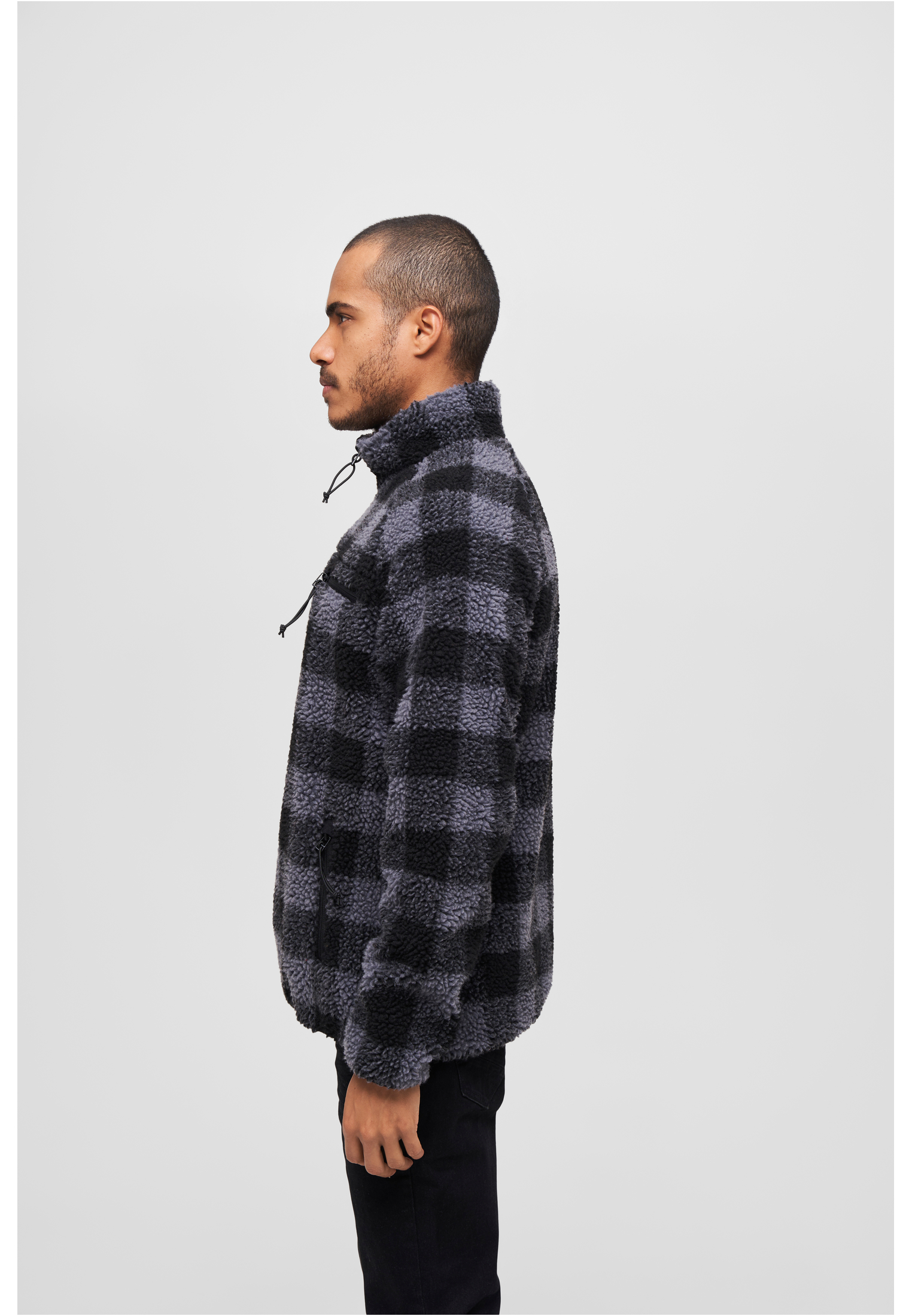 Teddyfleece Troyer negro/gris 3XL
 - variant image 1