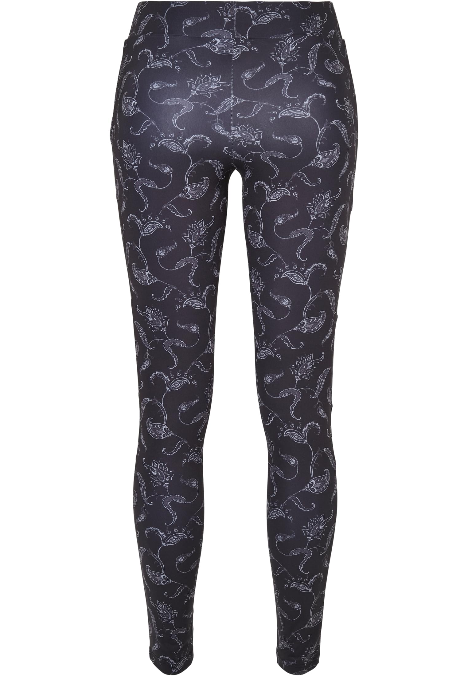 Frauen Tech Mesh AOP Leggings schwarz Paisley 3XL
 - variant image 7