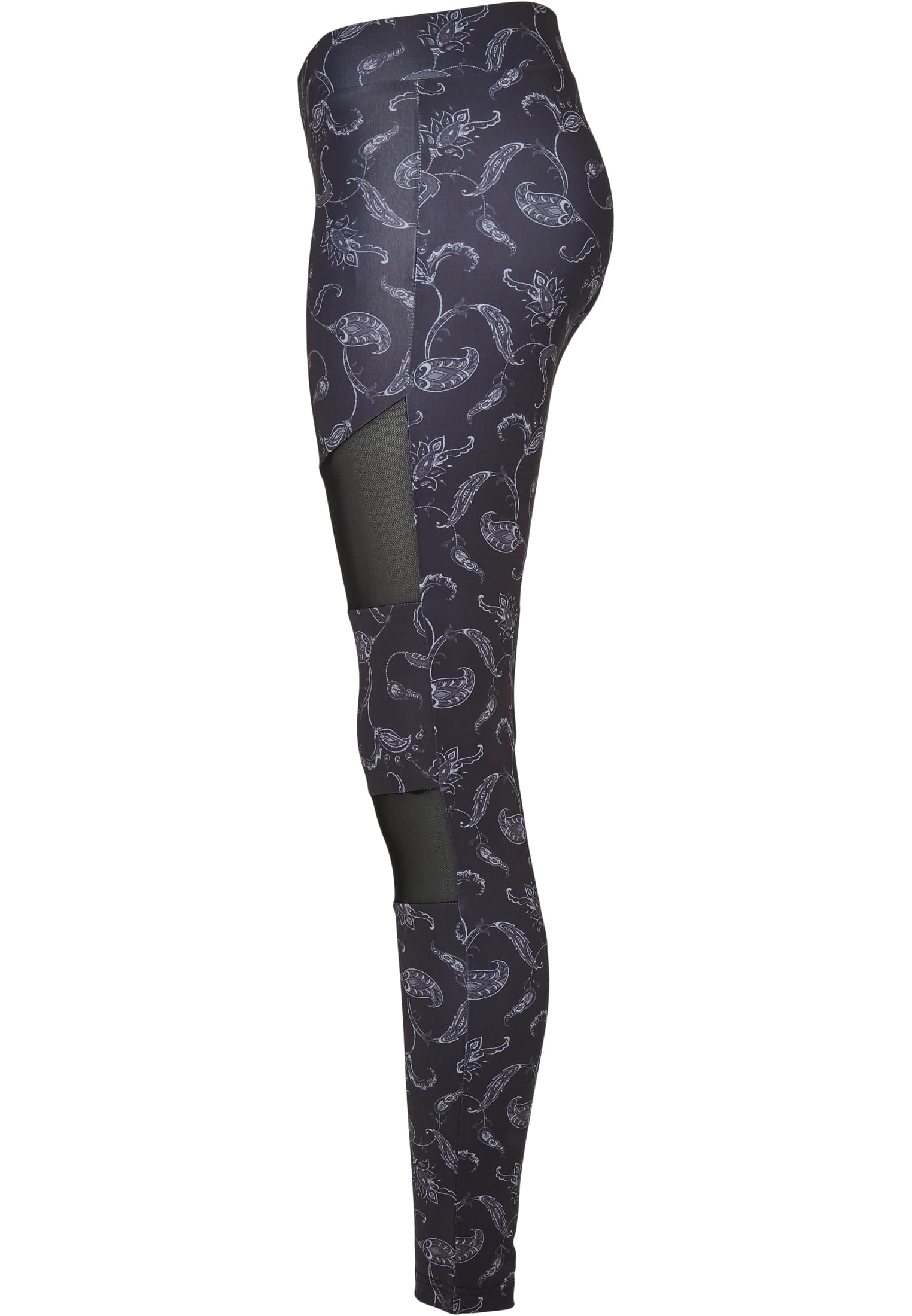 Frauen Tech Mesh AOP Leggings schwarz Paisley 3XL
 - variant image 6