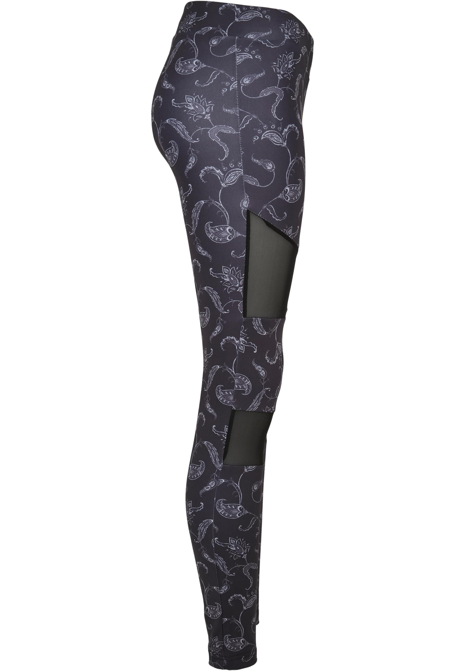 Frauen Tech Mesh AOP Leggings schwarz Paisley 3XL
 - variant image 8