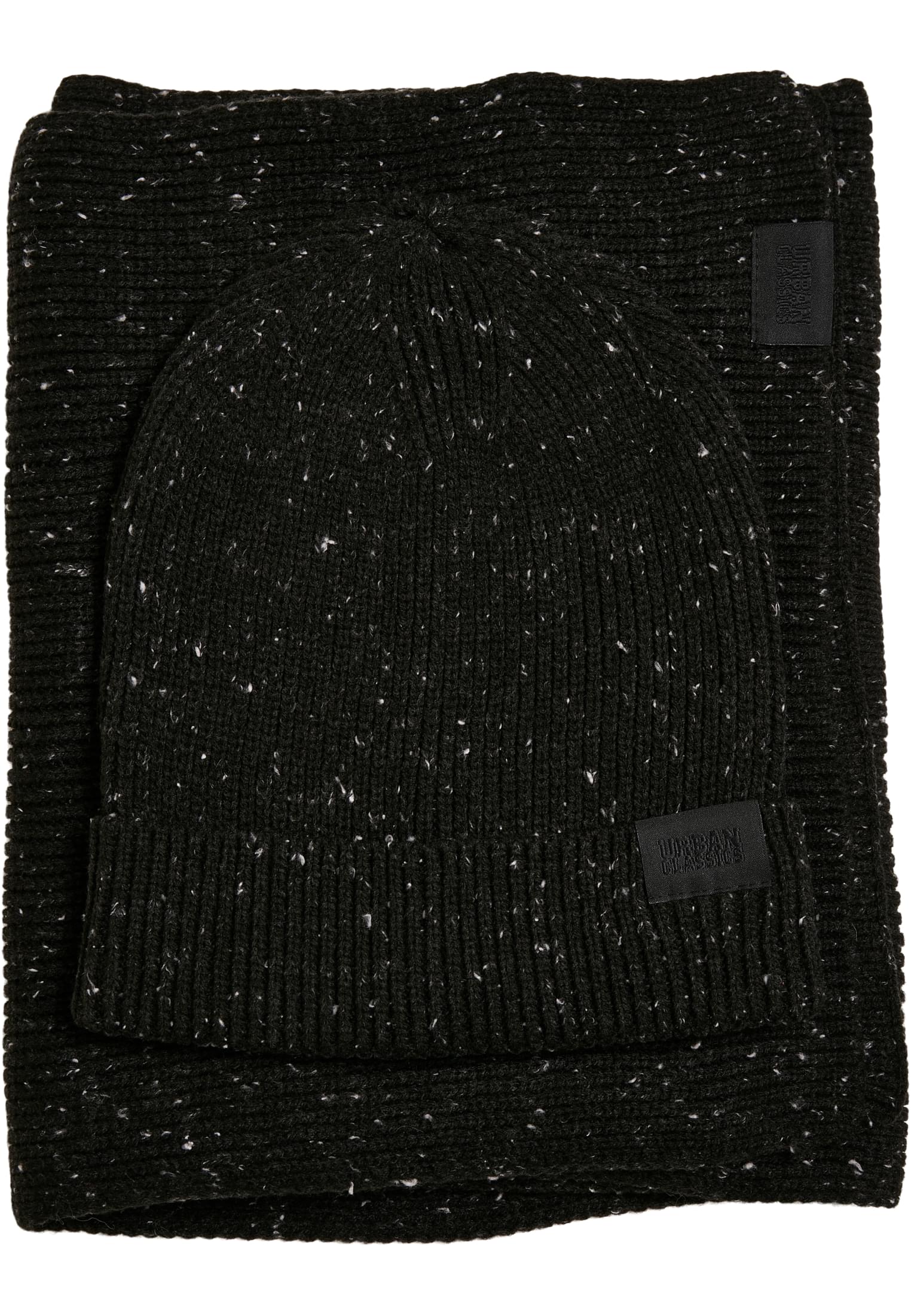 Nap Yarn Knit Set charcoal/white one size - alternate variant 1