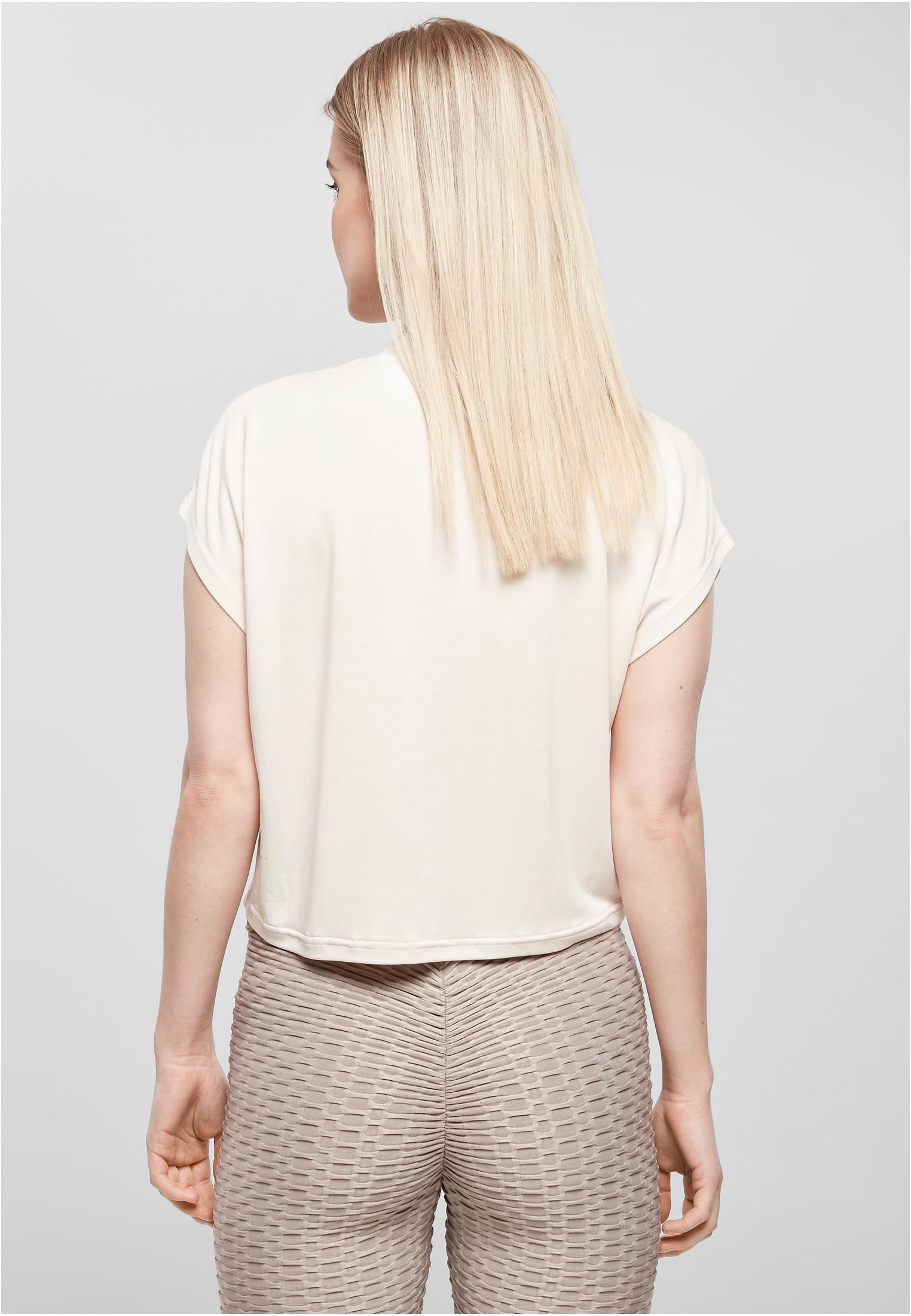 Ladies Modal Short Tee whitesand 3XL - variant image 2