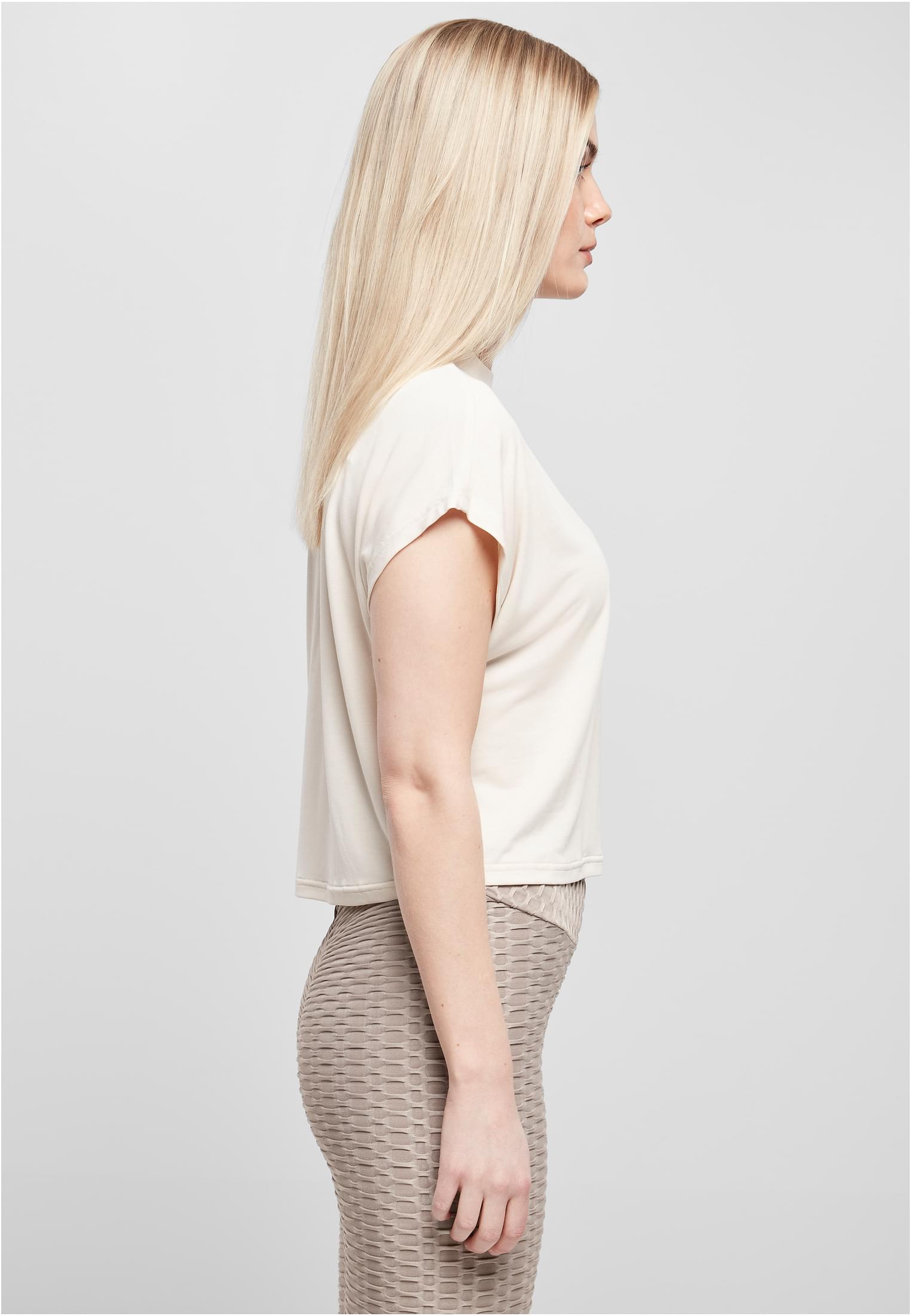Ladies Modal Short Tee whitesand 3XL - variant image 3