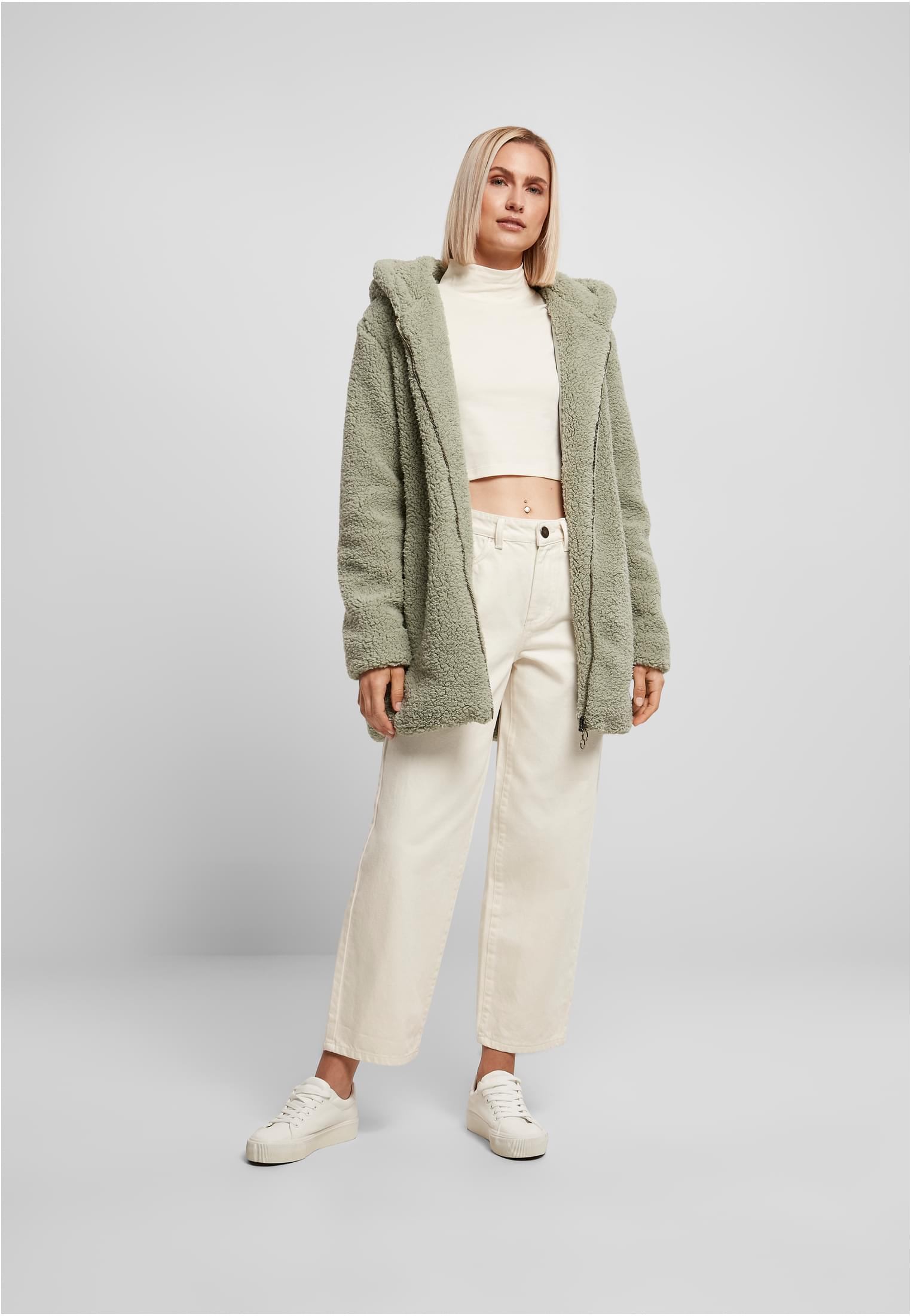 Ladies Sherpa Jacket softsalvia 3XL - variant image 4
