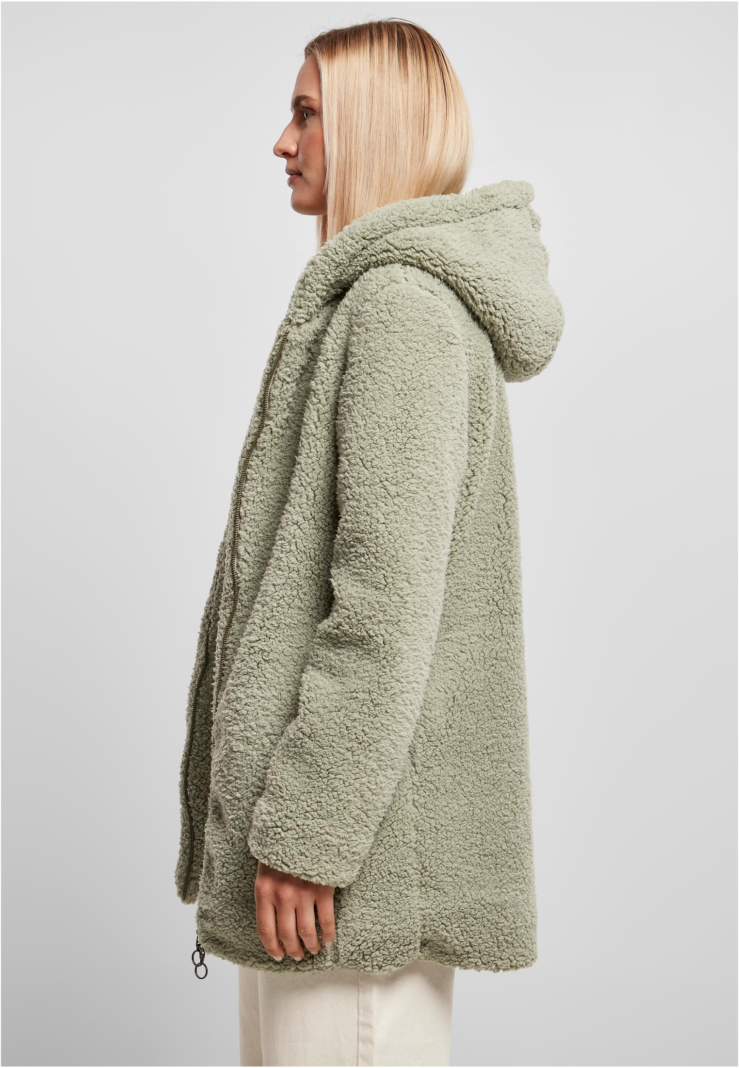 Ladies Sherpa Jacket softsalvia 3XL - variant image 1