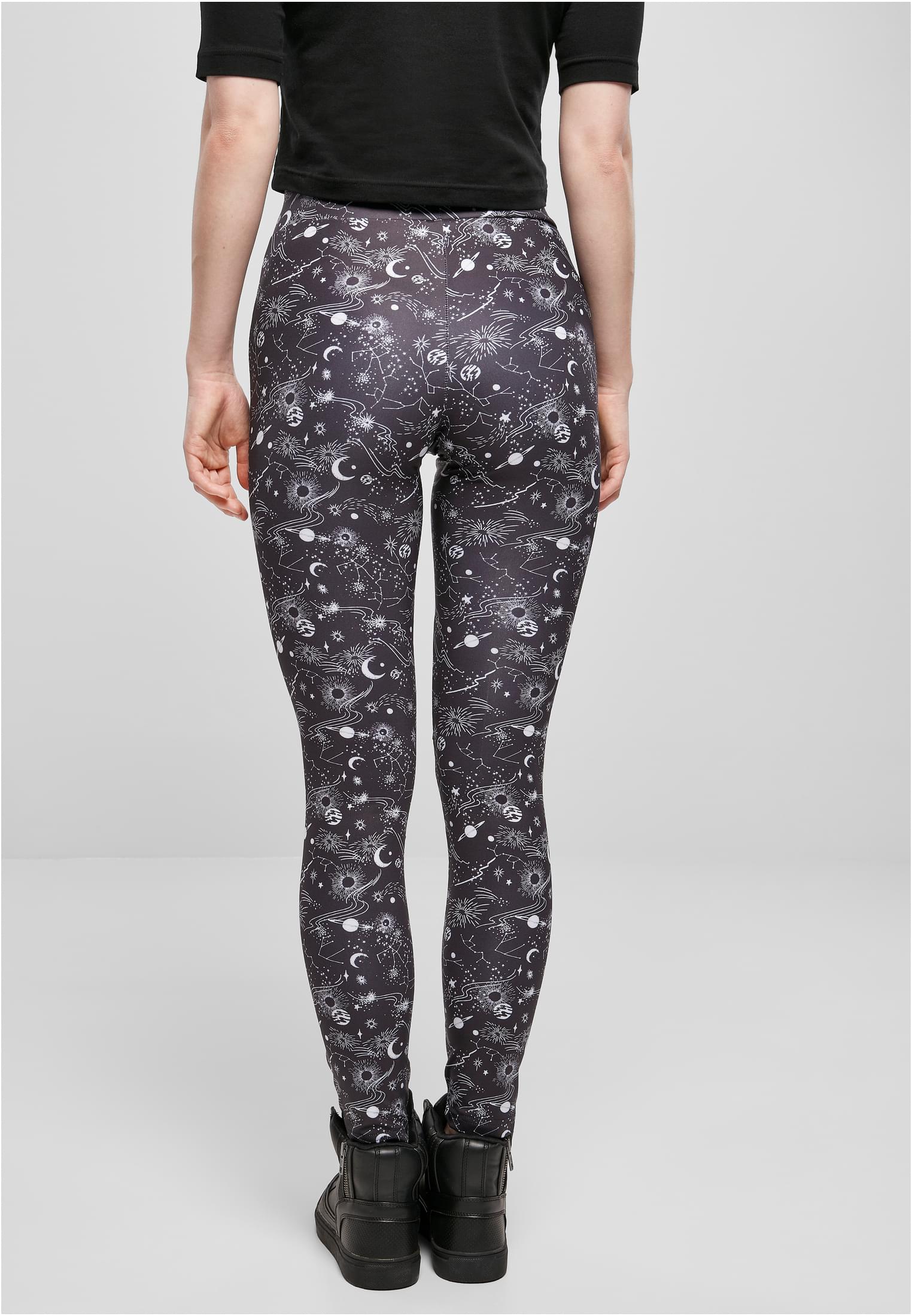 Ladies Tech Mesh AOP Leggings blackuniverse 3XL - variant image 1