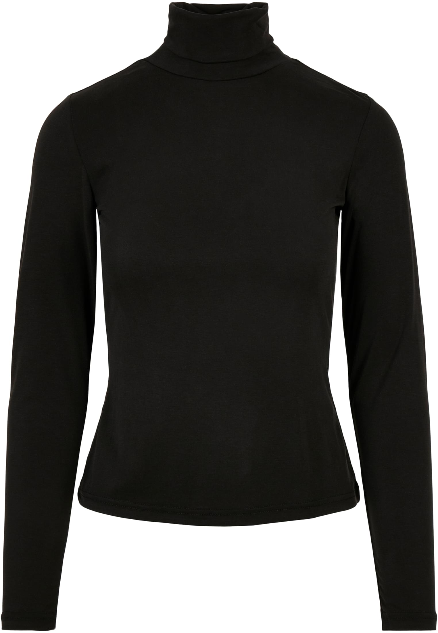 Ladies Modal Turtleneck Longsleeve black 3XL - variant image 5