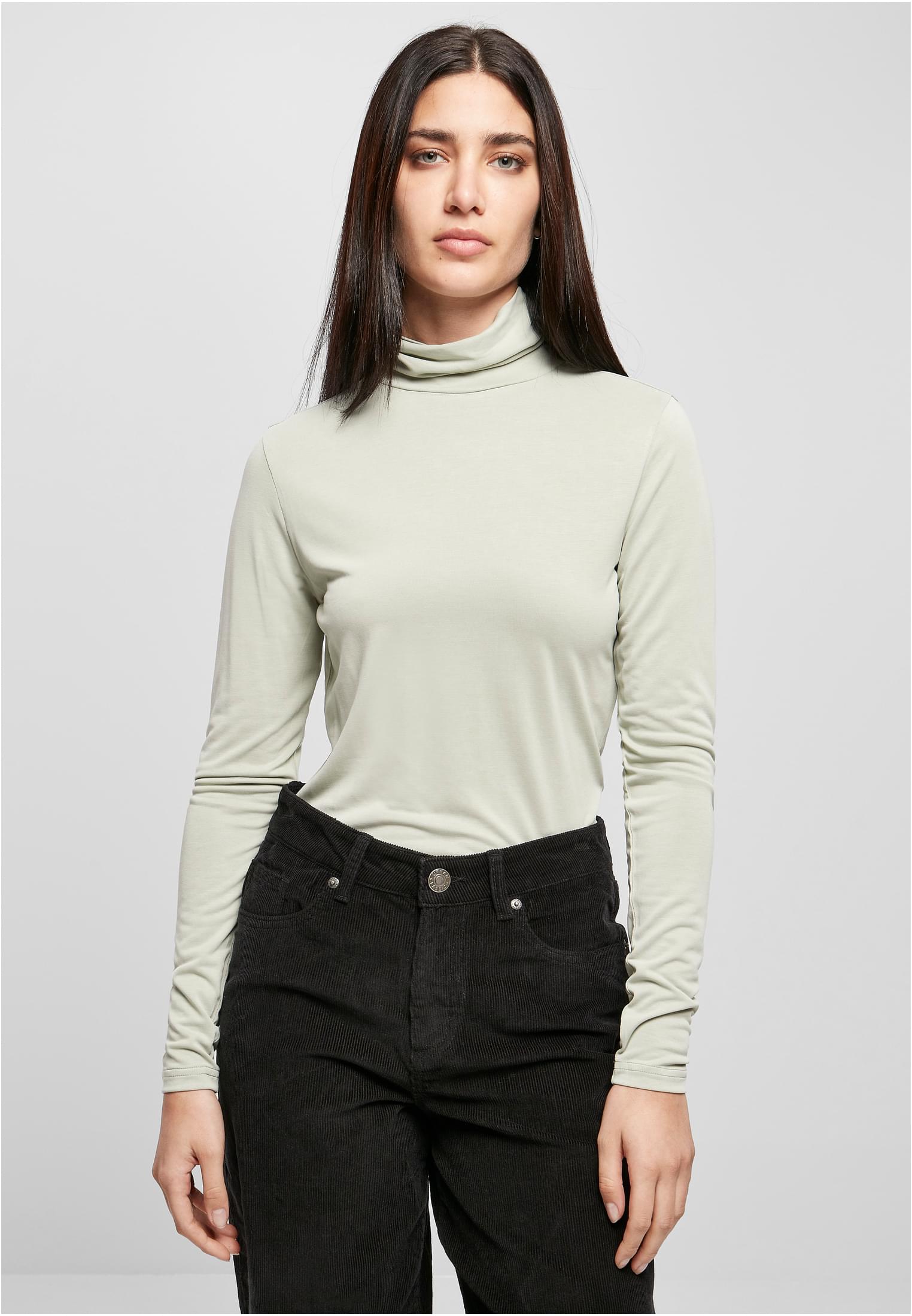 Ladies Modal Turtleneck Longsleeve softsalvia 3XL - alternate variant 4