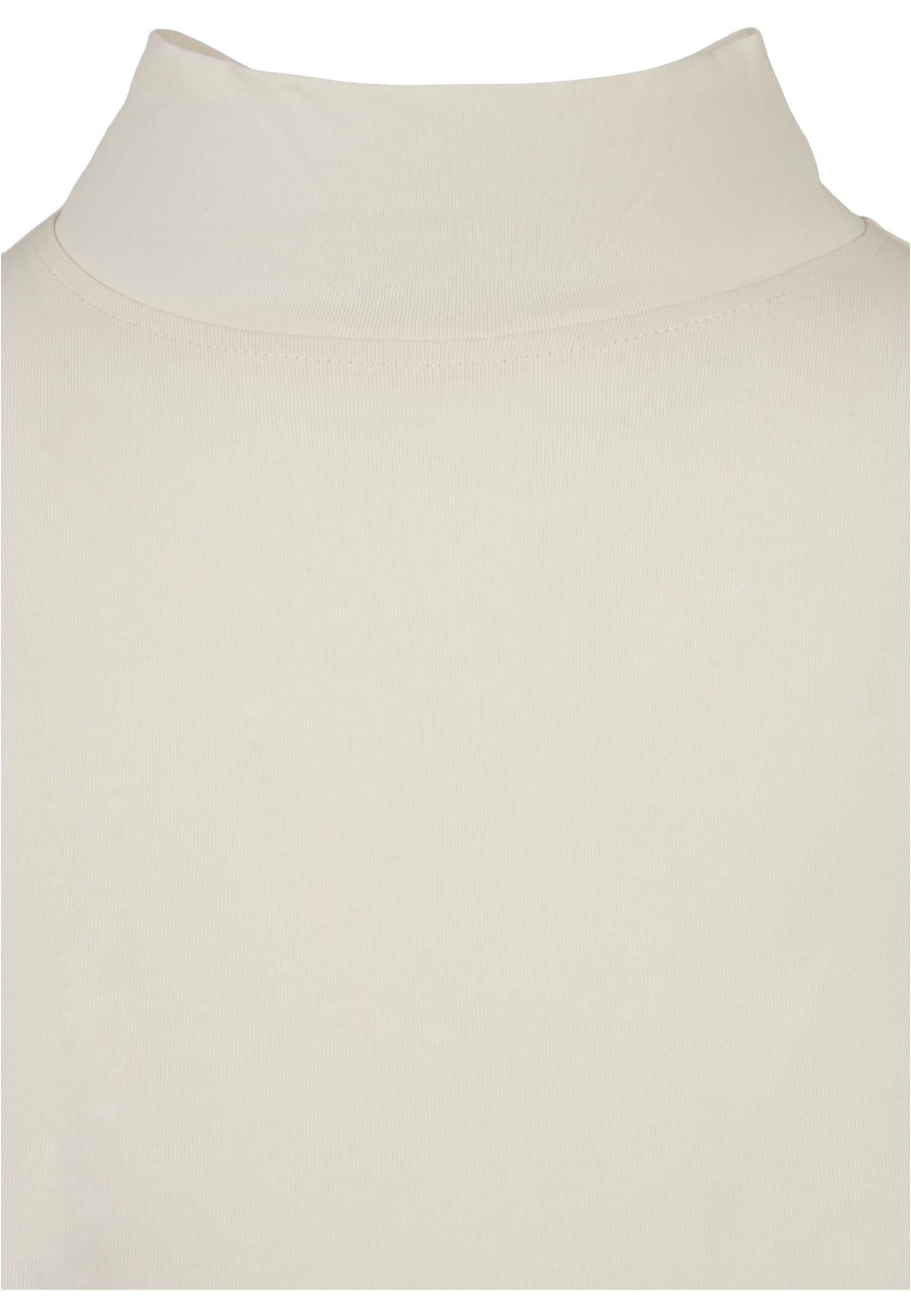 Ladies Organic Cropped Turtelneck Longsleeve whitesand 3XL - variant image 2