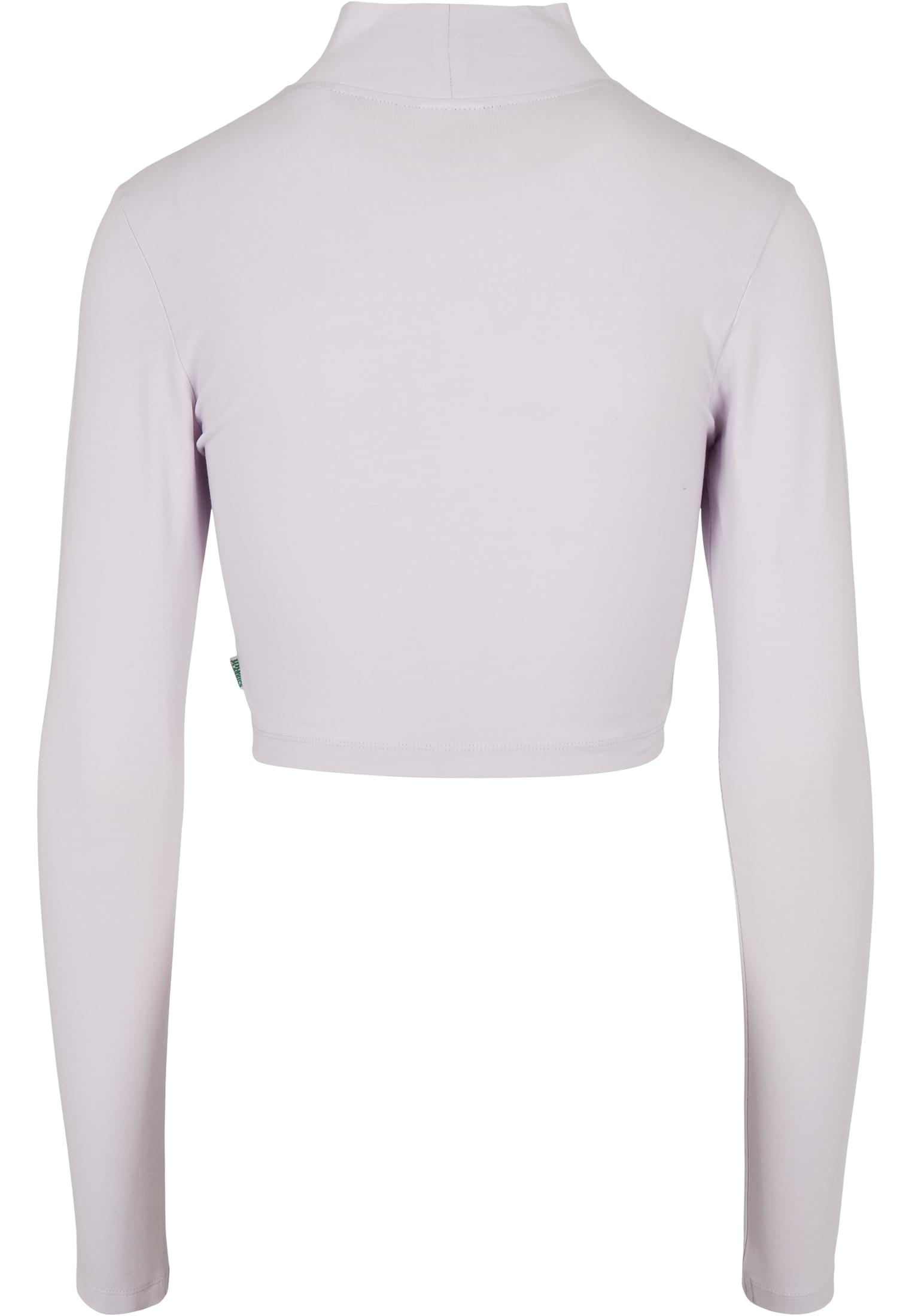 Ladies Organic Cropped Turtelneck Longsleeve softlilac 3XL - variant image 1