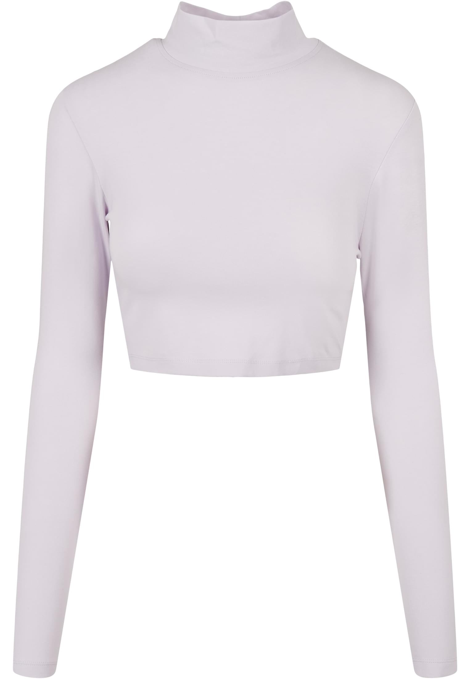 Ladies Organic Cropped Turtelneck Longsleeve softlilac 3XL - alternate variant 4