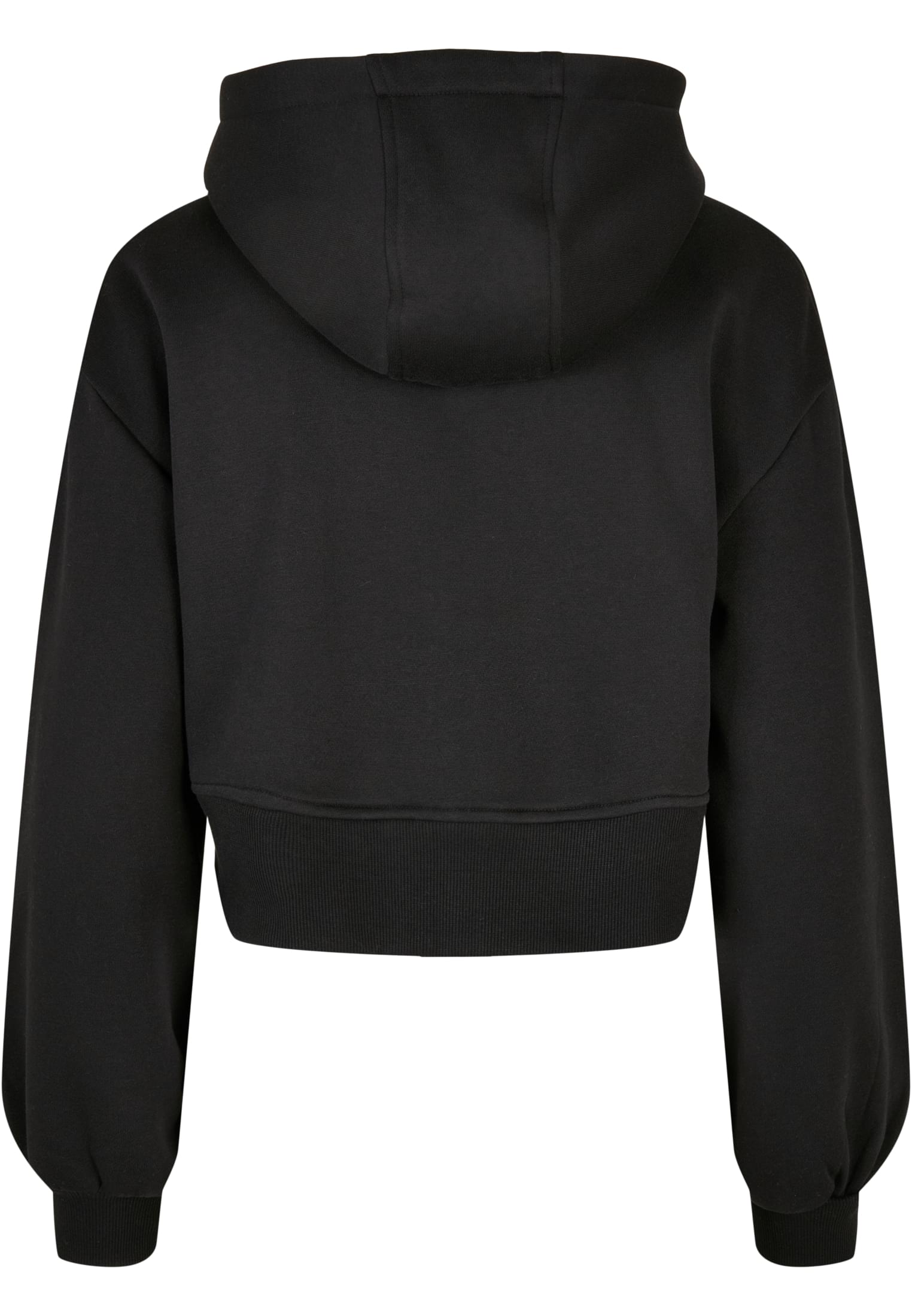 Ladies Short Oversized Zip Jacket black 5XL - variant image 1