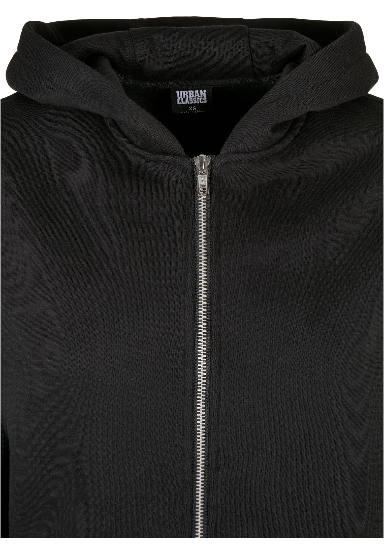 Ladies Short Oversized Zip Jacket black 5XL - variant image 2