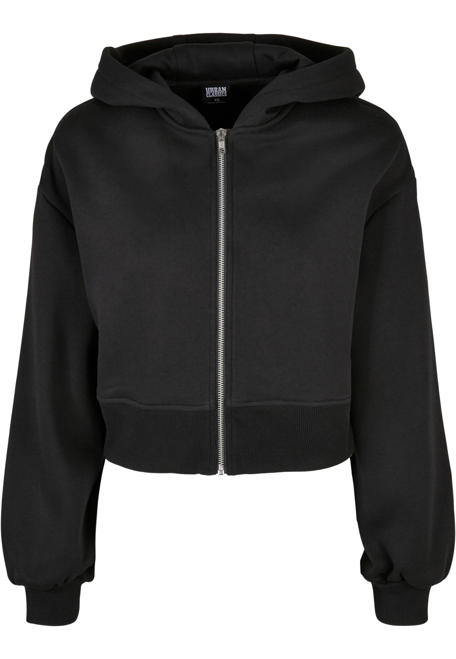Ladies Short Oversized Zip Jacket black 5XL - alternate variant 1