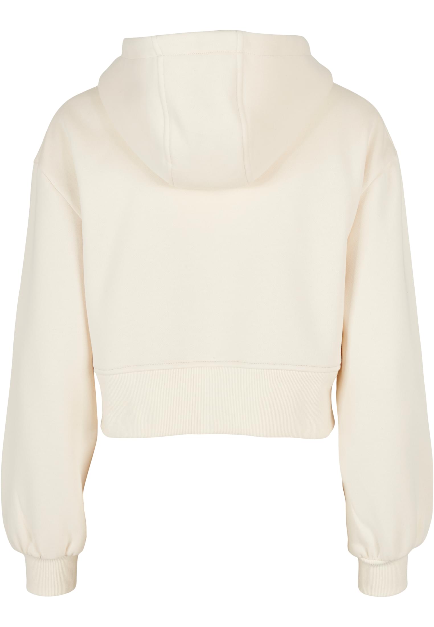 Ladies Short Oversized Zip Jacket whitesand L - variant image 1