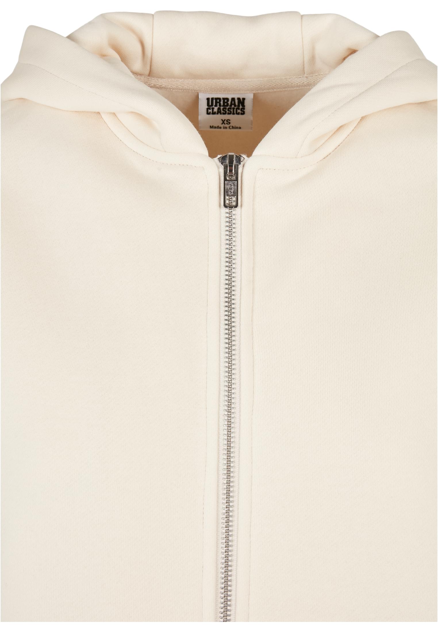 Ladies Short Oversized Zip Jacket whitesand L - variant image 2