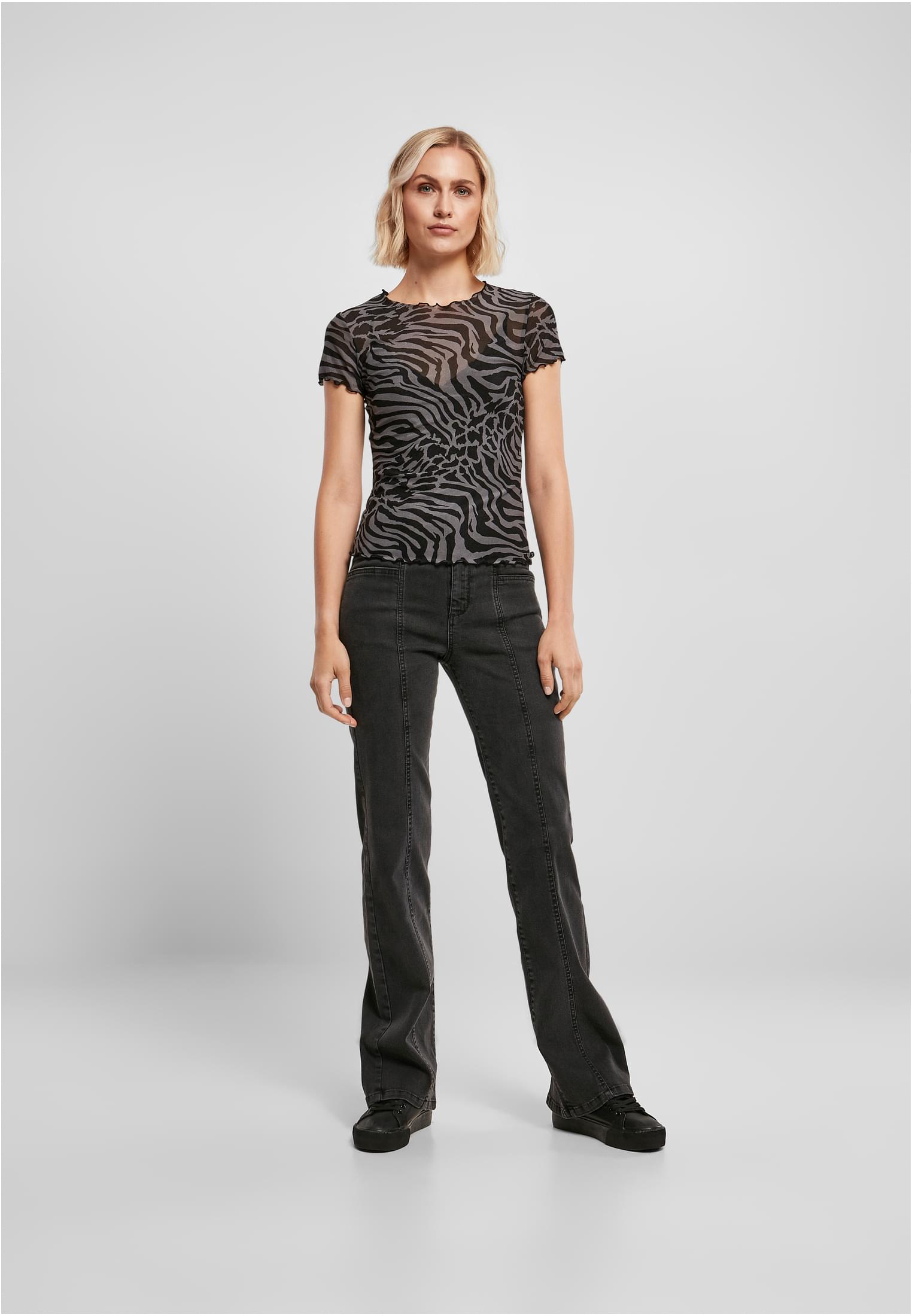 Ladies Mesh Tee asphalt/black 3XL - variant image 4