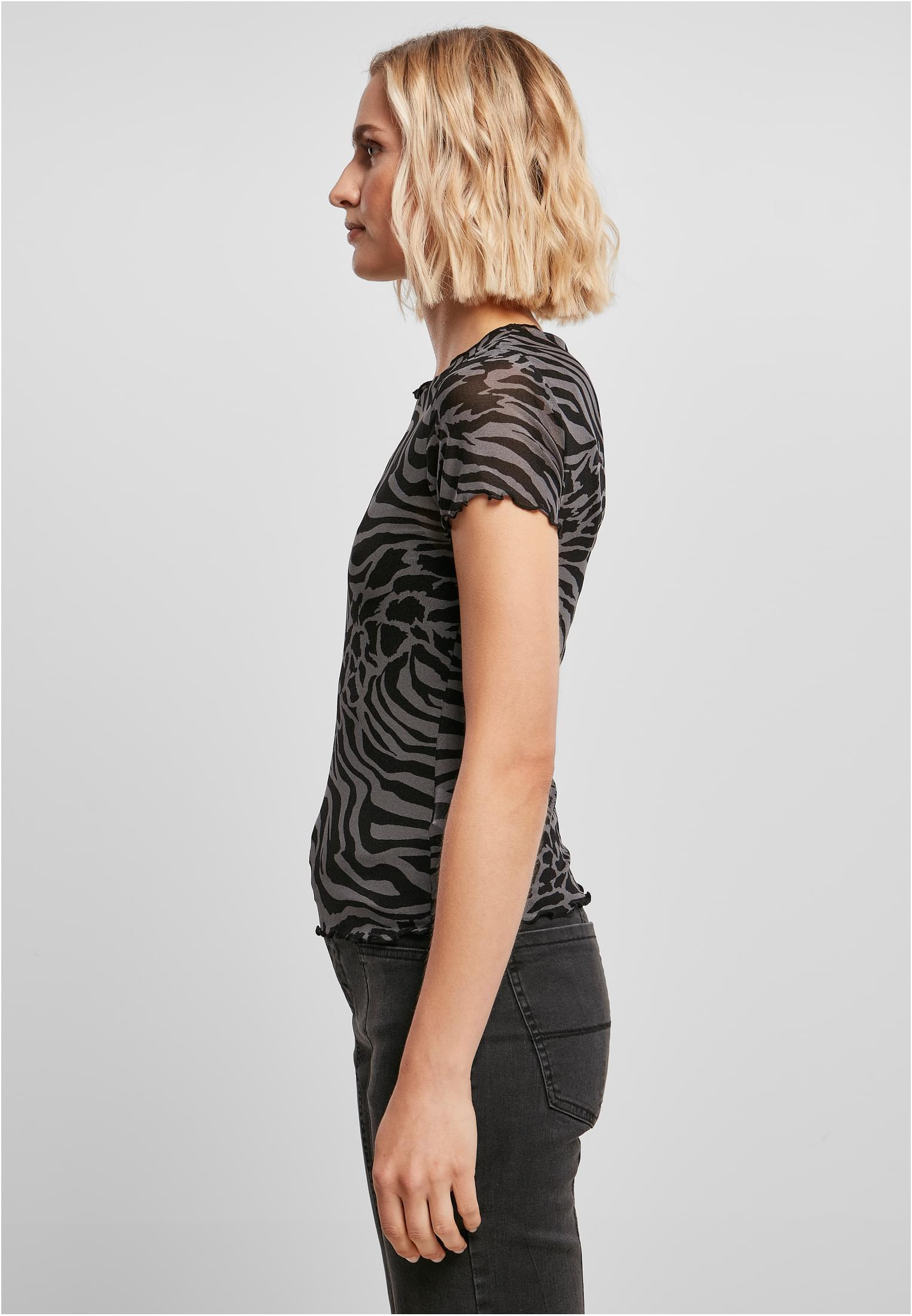 Ladies Mesh Tee asphalt/black 3XL - variant image 1